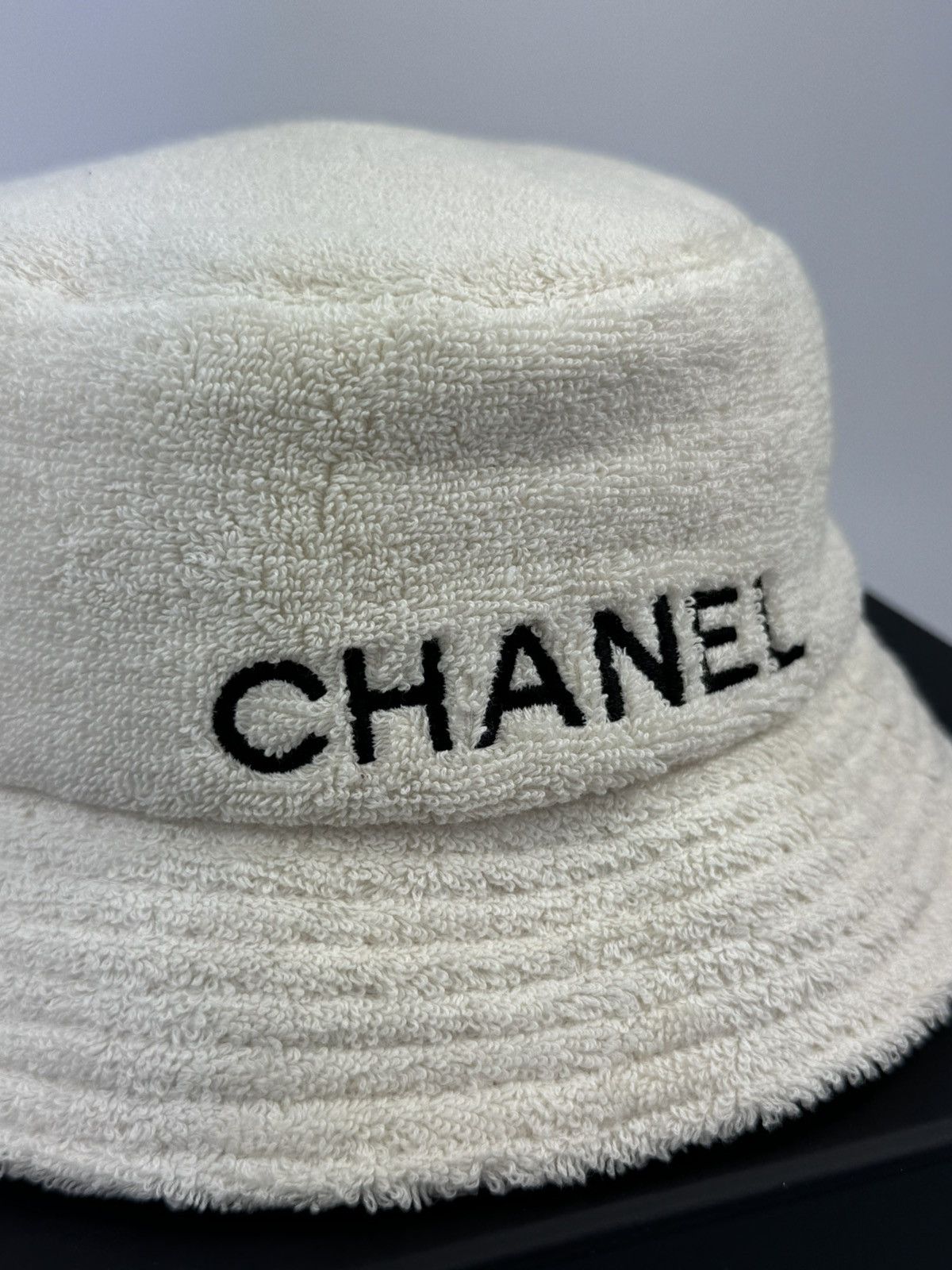 Chanel LOGO TOWEL BUCKET HAT SIZE: M Size ONE SIZE - 3 Thumbnail