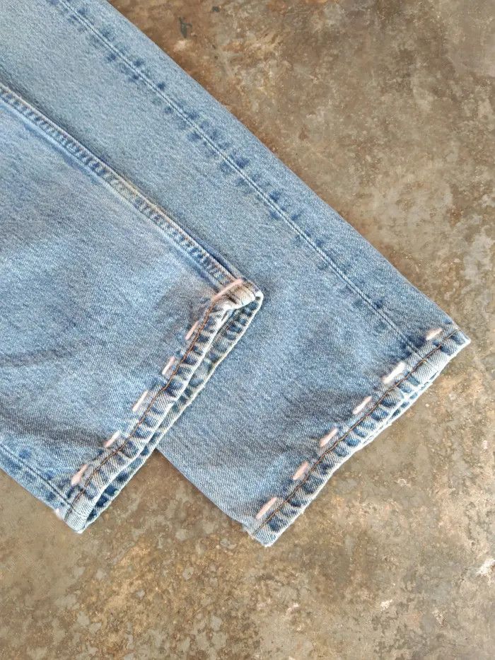 Levi's 90s Vintage Levi's 501 Made In USA Distressed Jeans 36x34 Size US 36 / EU 52 - 6 Thumbnail