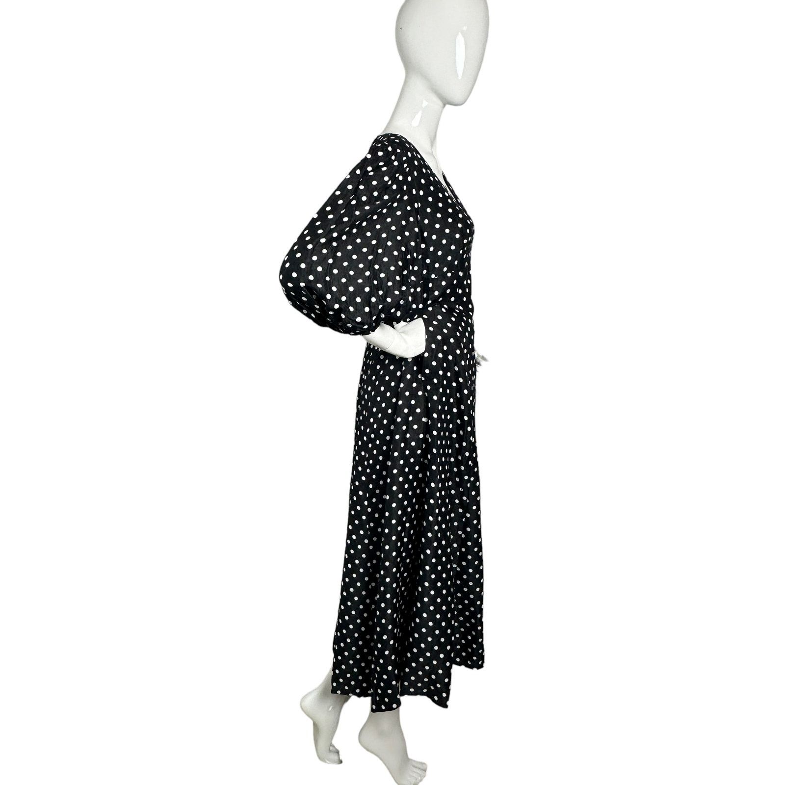 Kate Spade Kate Spade Harmony Dot Cloqué mainline Dress 8 Black Size M / US 6-8 / IT 42-44 - 3 Thumbnail