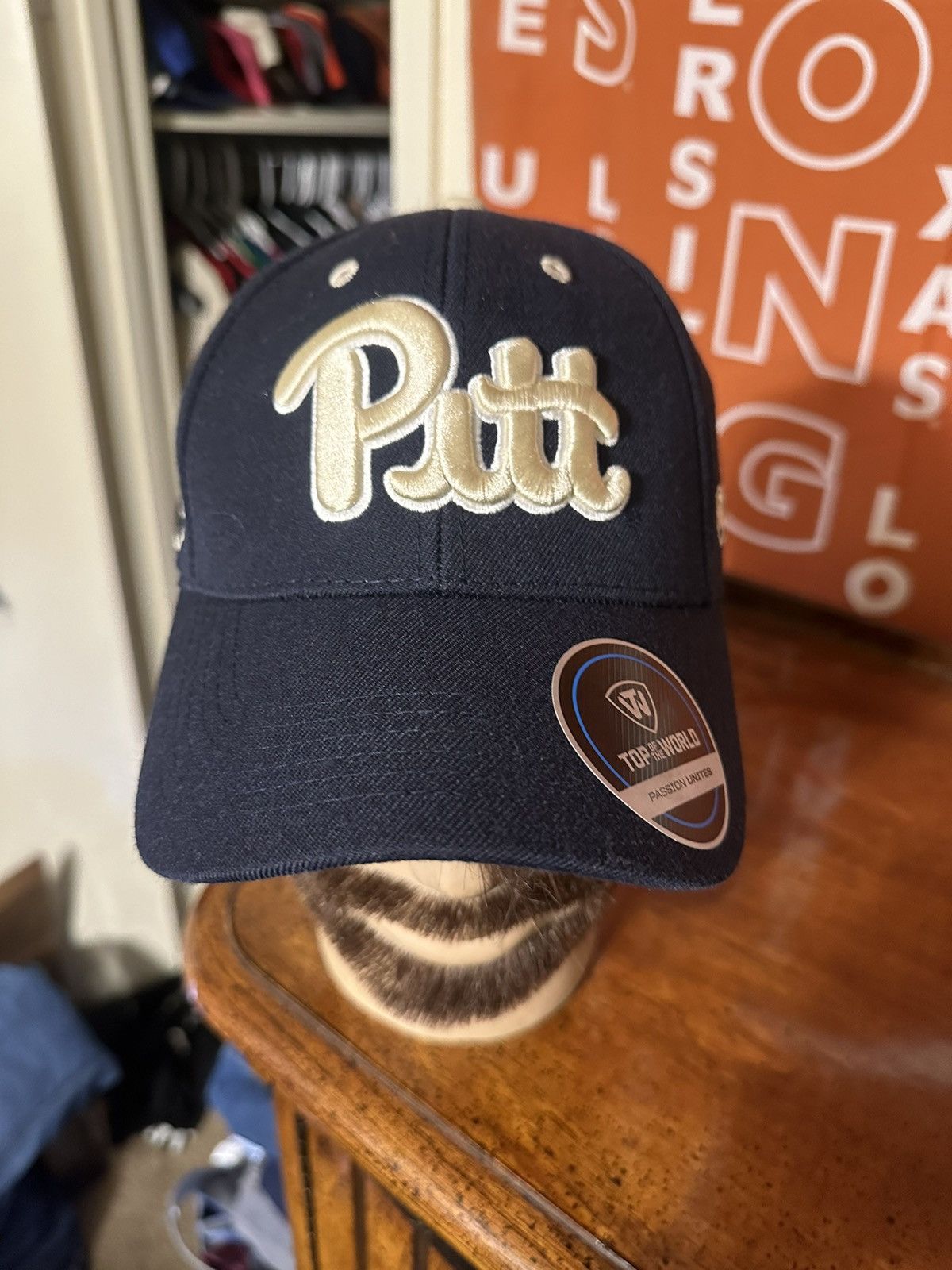 NCAA × Vintage Vintage NCAA University of Pittsburgh panthers hat Size ONE SIZE - 2 Thumbnail
