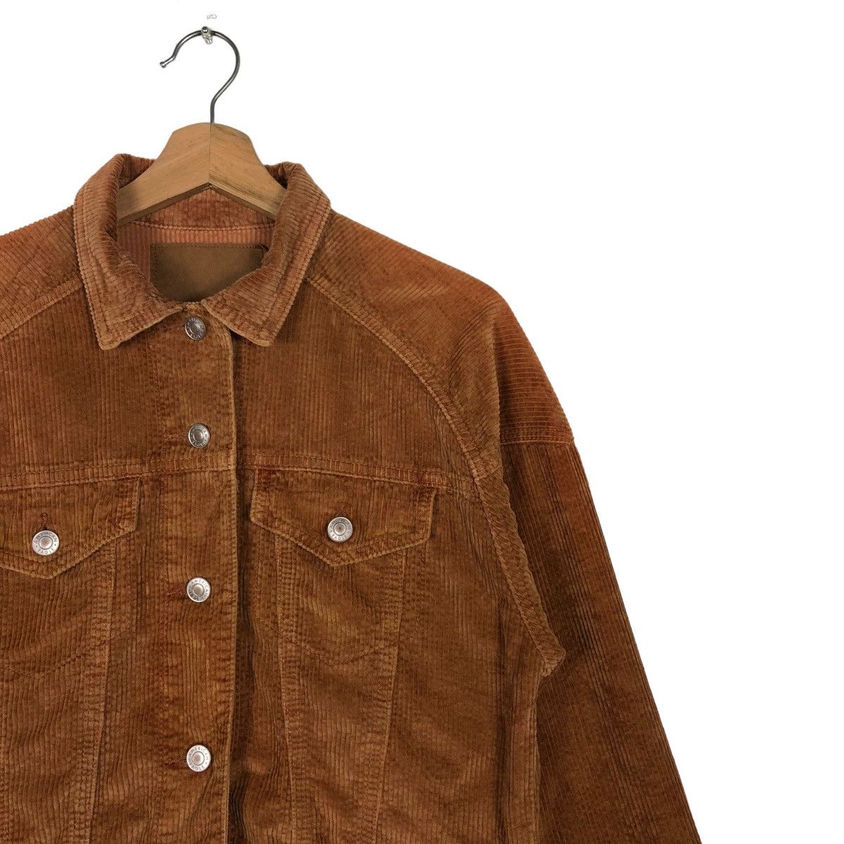 Japanese Brand 🔥American Holic Biker Corduroy Cropped Jacket Size US XS / EU 42 / 0 - 6 Thumbnail