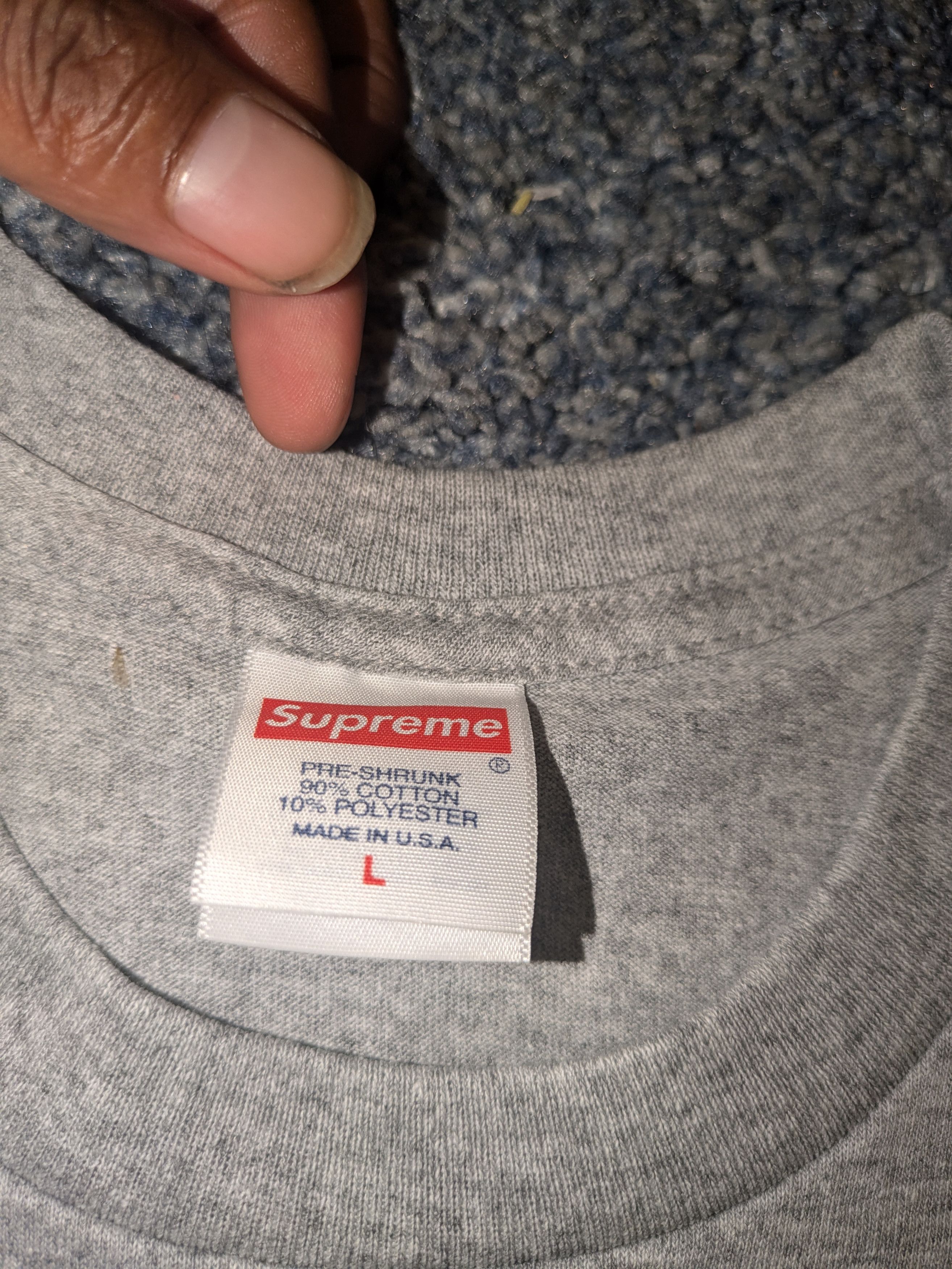 Supreme Mobb Deep Supreme Drop A Gem Tee Size US L / EU 52-54 / 3 - 3 Thumbnail