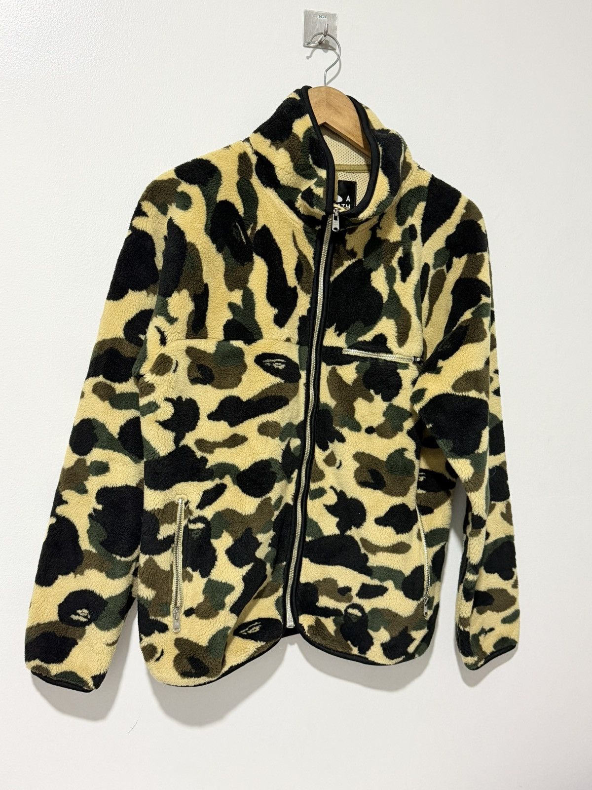 Bape BAPE 1st camo fleece Size US M / EU 48-50 / 2 - 3 Thumbnail