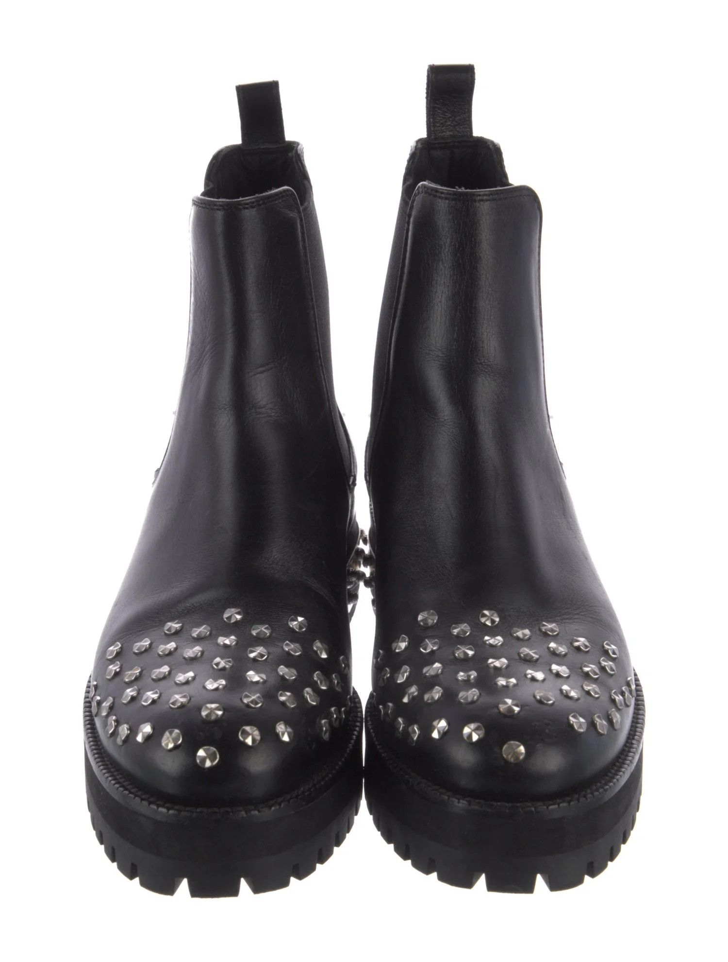 Alexander McQueen o1y0225 Ankle Boots in Black Size US 5 / IT 35 - 4 Thumbnail