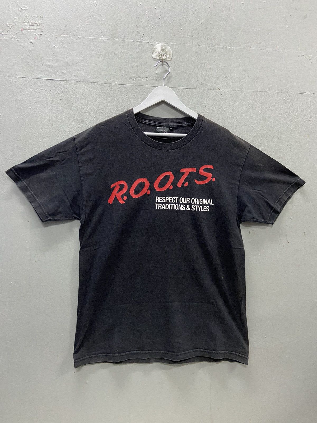 Roots ROOTS RESPECT OUR ORIGINAL TRADITIONS & STYLE TEE SHIRT Size US L / EU 52-54 / 3 - 1 Thumbnail