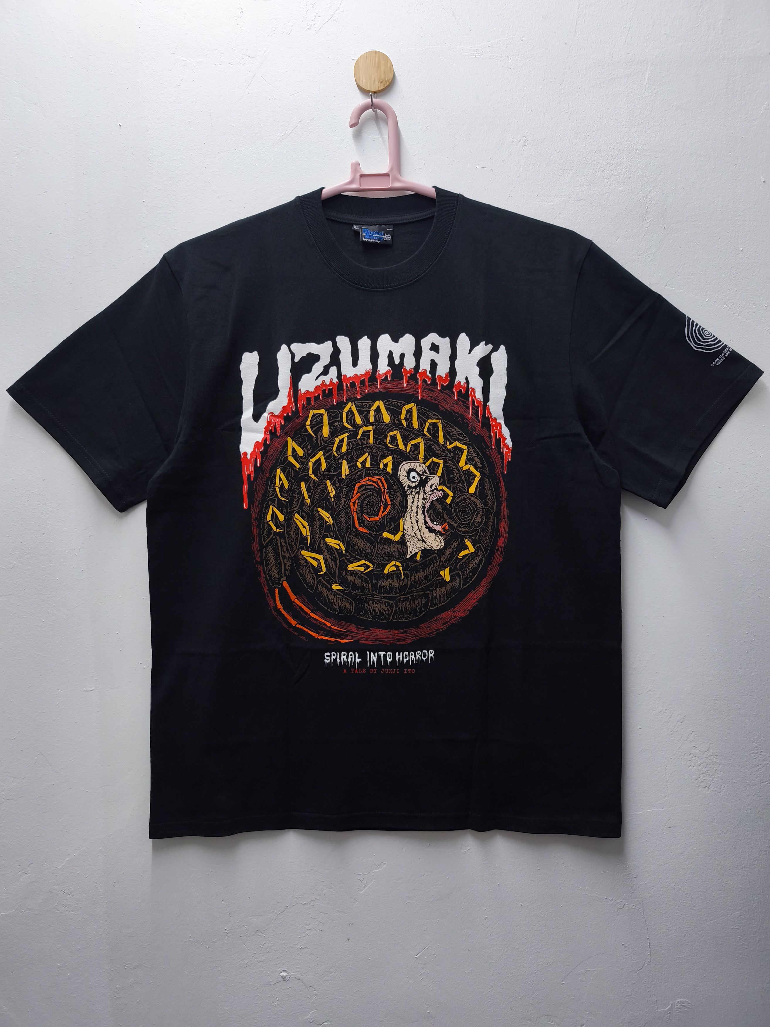 Anime Uzumaki Spiral Into Horror Junji Ito T-shirt Size US XL / EU 56 / 4 - 1 Thumbnail