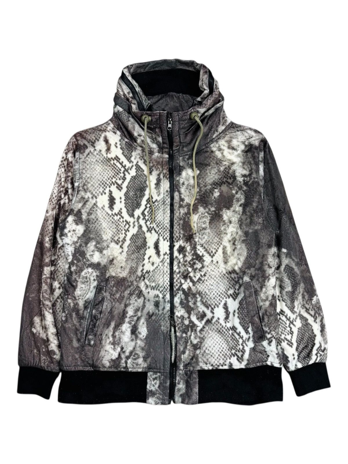Yasuyuki Ishii 2000s Clash - Printed Python Bono Jacket Size US M / EU 48-50 / 2 - 1 Thumbnail