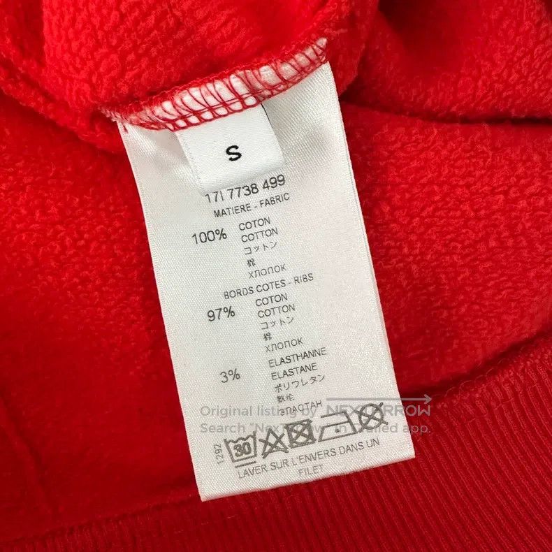 Givenchy Givenchy Red classic deer logo crewneck sweatshirt Size US S / EU 44-46 / 1 - 5 Thumbnail