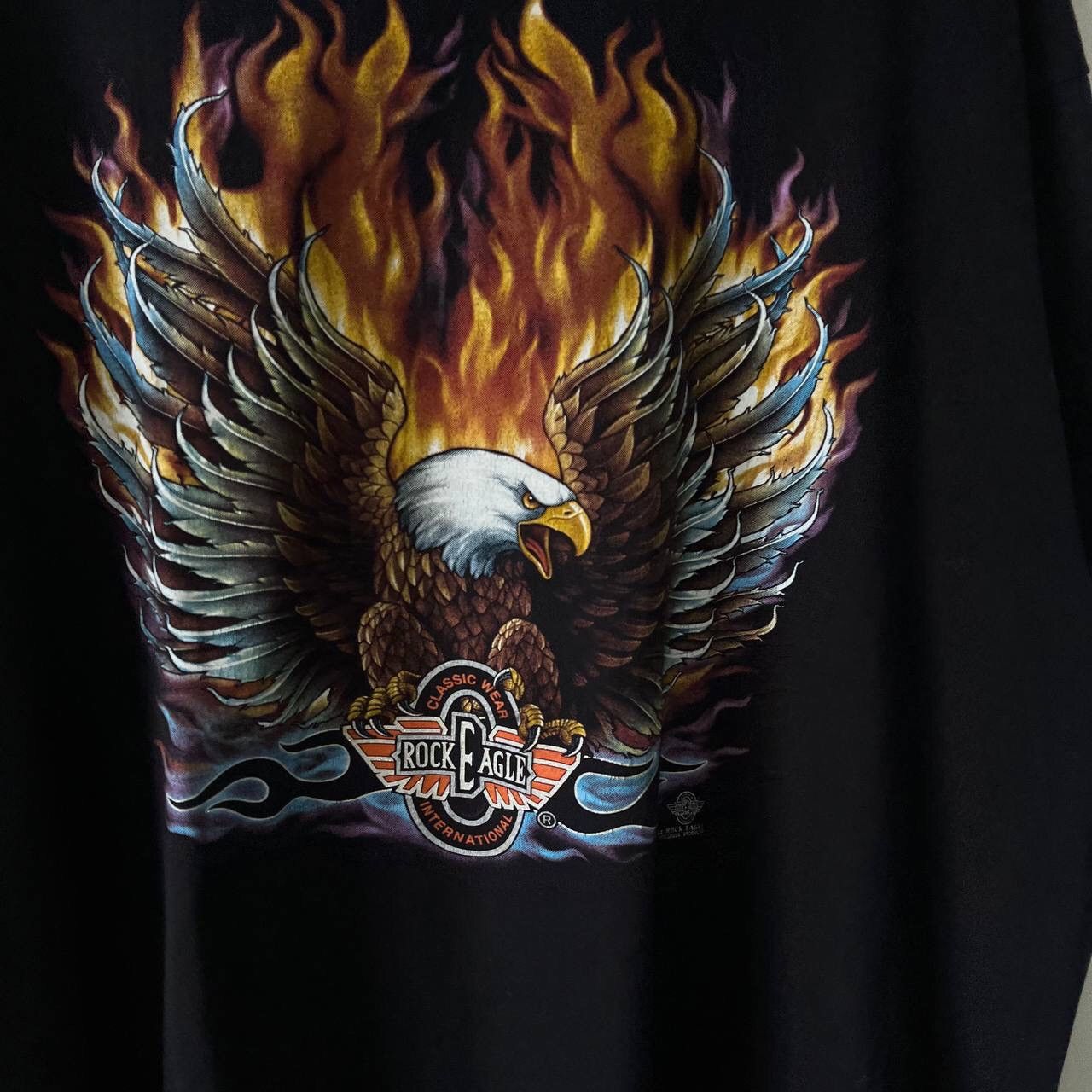 Vintage Vintage 90's Harley Davidson International Wear Rock Eagle Size US XXL / EU 58 / 5 - 4 Thumbnail