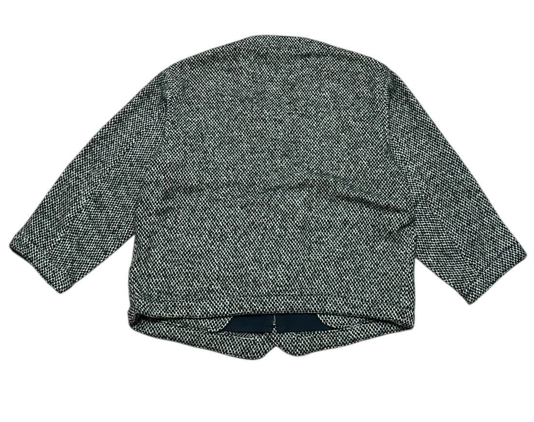 Issey Miyake ISSEY MIYAKE Sport Cropped Buttoned Tweed Women jacket Size L / US 10 / IT 46 - 5 Thumbnail