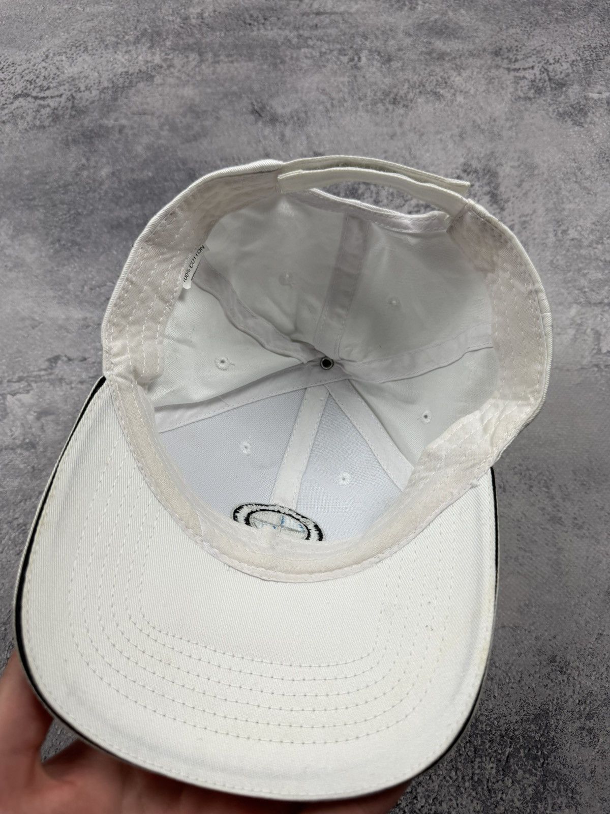 BMW Vintage BMW Racing Cap Hat Size ONE SIZE - 10 Thumbnail