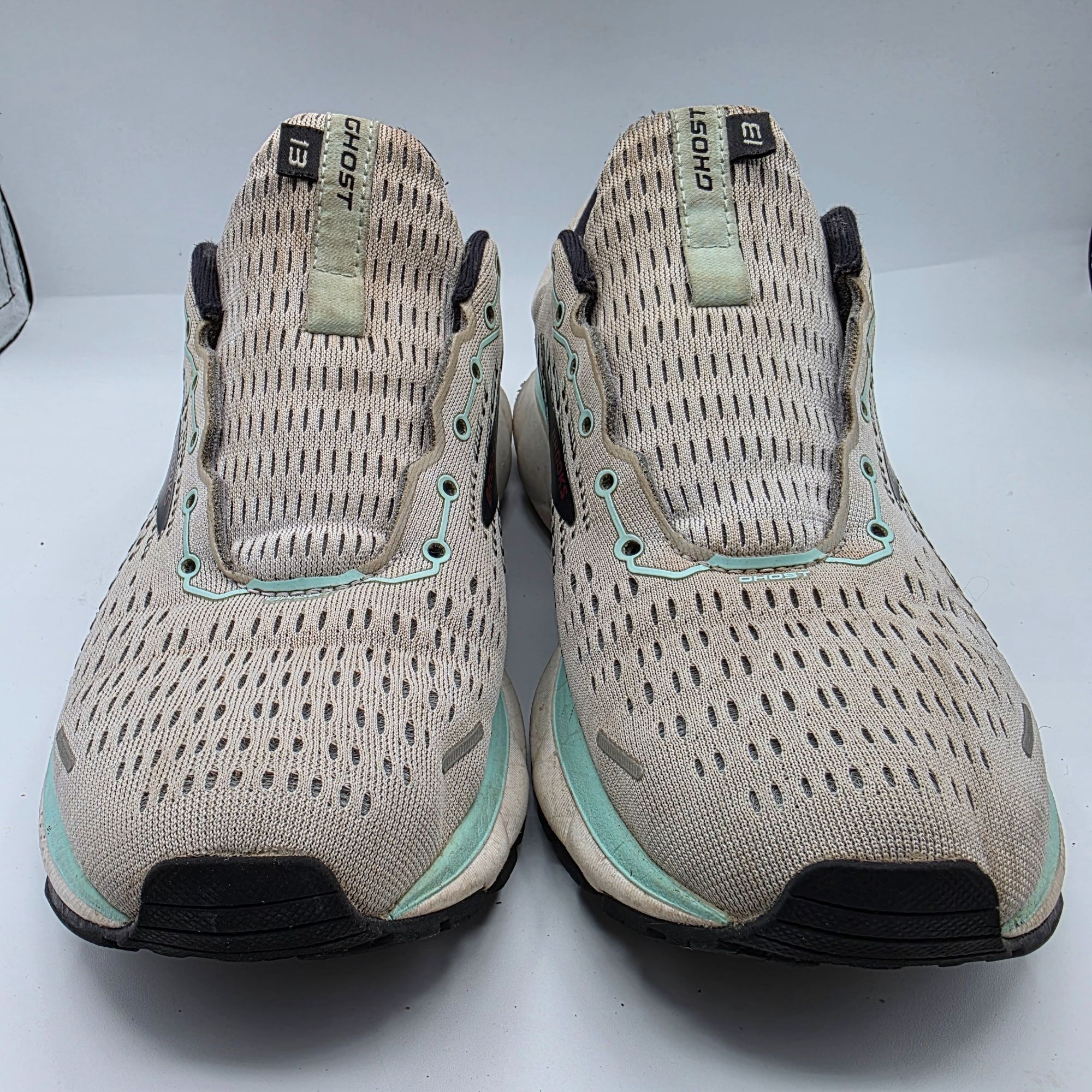 Brooks Brooks Ghost 13 Womens Size 7.5 B Gray Teal Running Walking Size US 7.5 / IT 37.5 - 2 Thumbnail