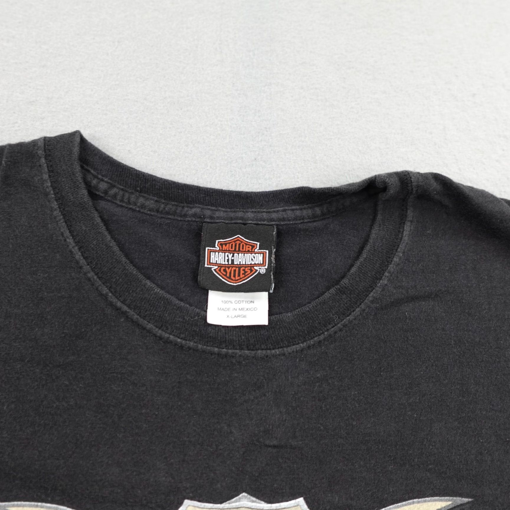 Harley Davidson VINTAGE Harley-Davidson Motorcycle Shirt Men’s XL Black Graphic Print Biker Y2K Size US XL / EU 56 / 4 - 2 Thumbnail