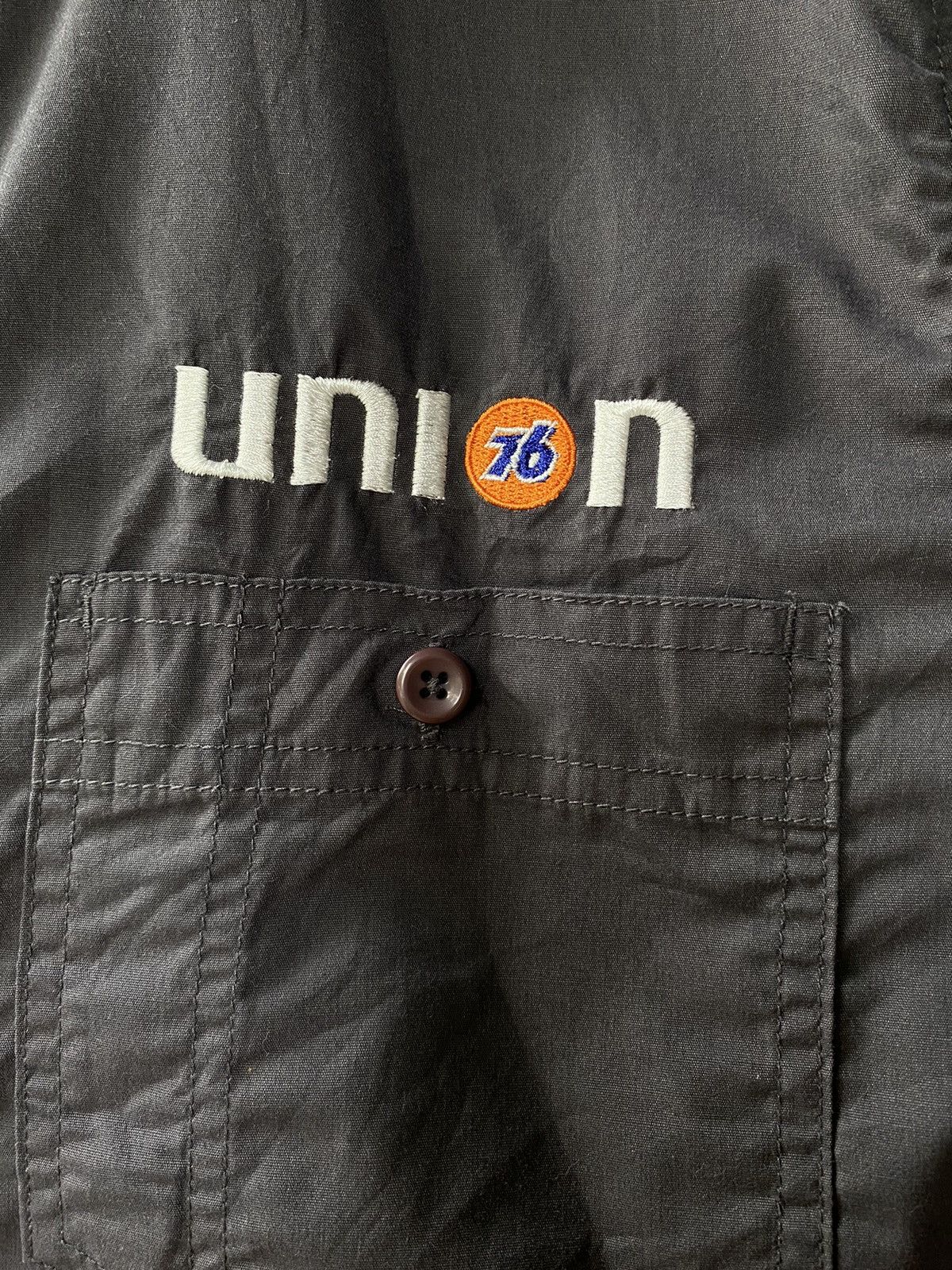 Vintage 76 Lubricants Grey Long-Sleeve Shirt Size US M / EU 48-50 / 2 - 10 Thumbnail