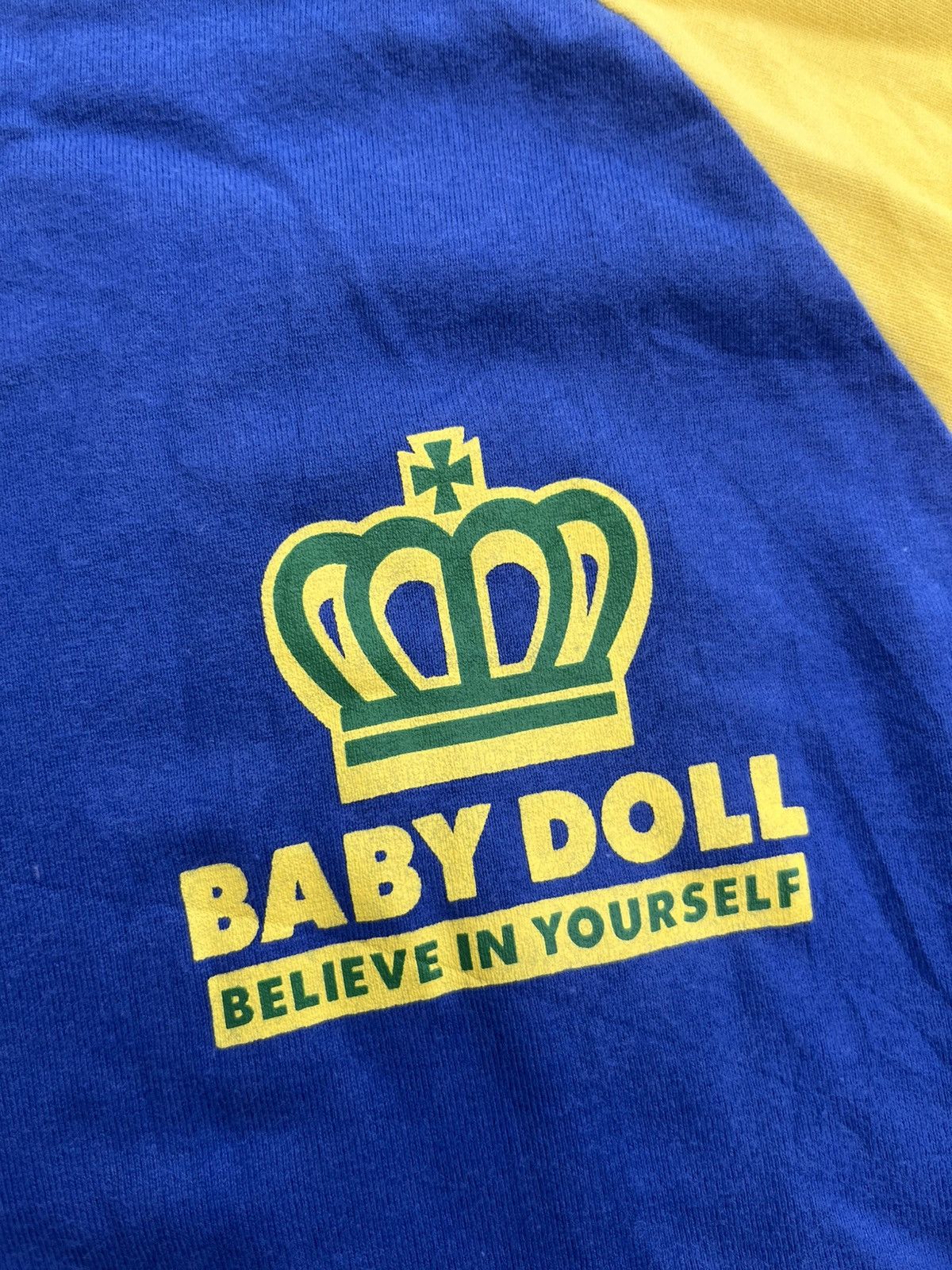Beauty Beast × Hysteric Glamour × Japanese Brand JAPANESE Y2K BABY DOLL THREE TONE TEE Size US S / EU 44-46 / 1 - 7 Thumbnail