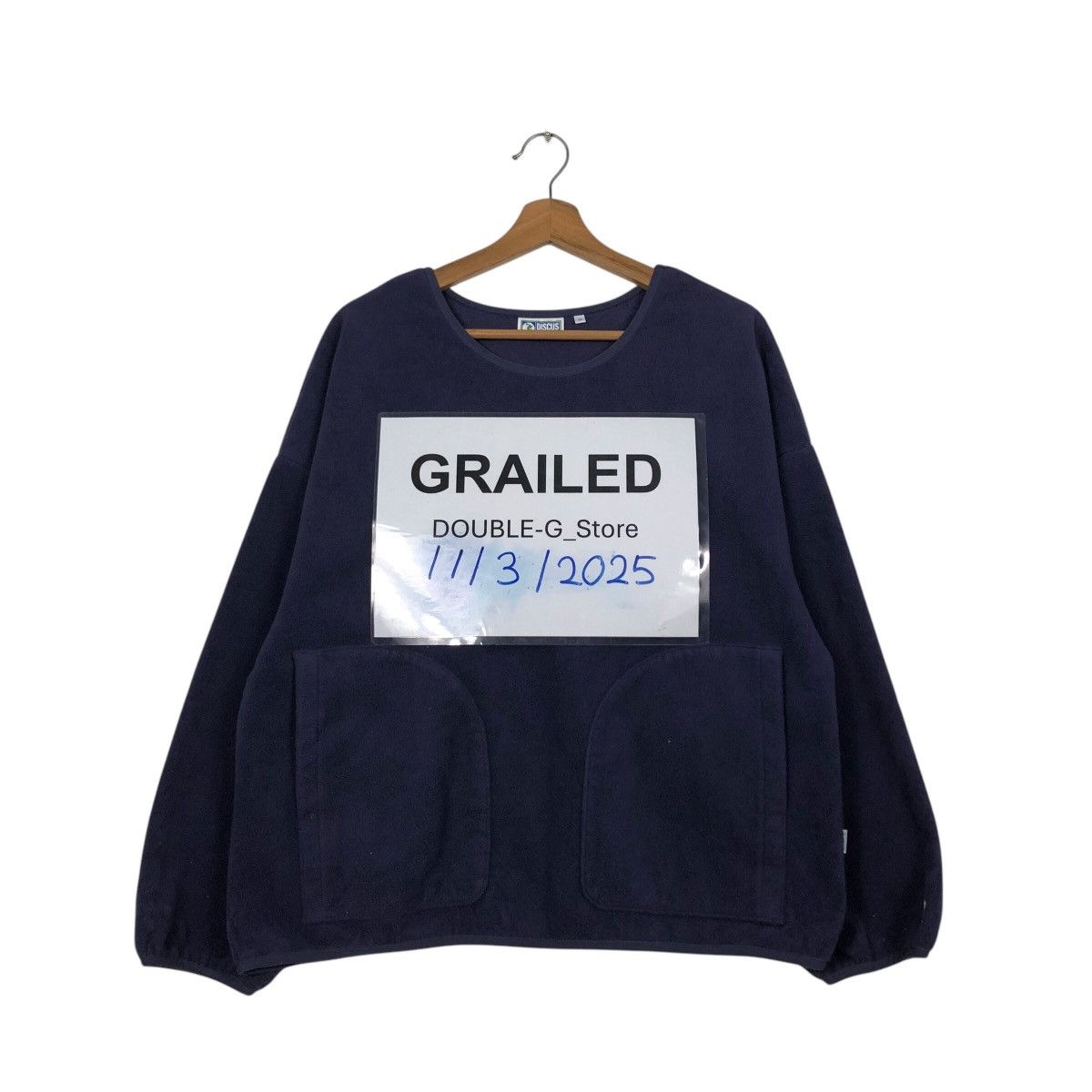 Japanese Brand × Vintage 📌Vintage Sweatshirt Discus Athletic Long Sleeve Size US M / EU 48-50 / 2 - 1 Thumbnail