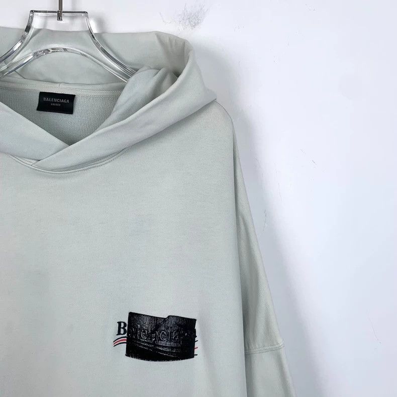 Other Balenciaga Old duct tape coke logo white hoodie hoodie Size US L / EU 52-54 / 3 - 3 Thumbnail