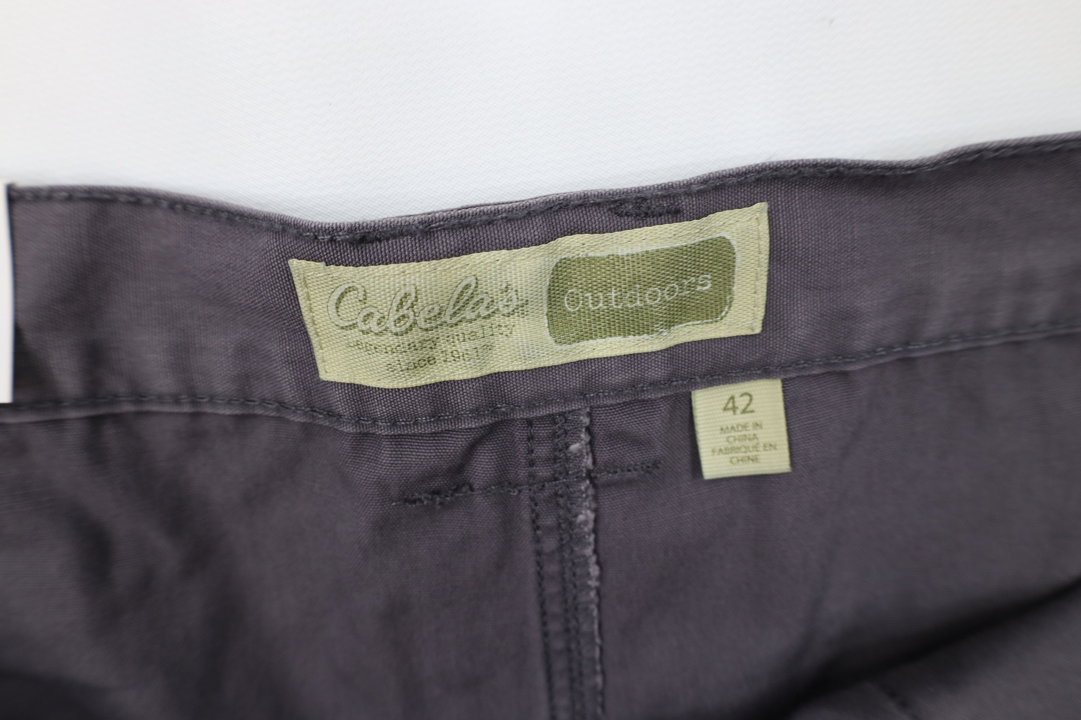 Cabelas Deadstock Vintage Cabelas Pocket Trail Trekking Cargo Shorts Size US 42 / EU 58 - 8 Thumbnail