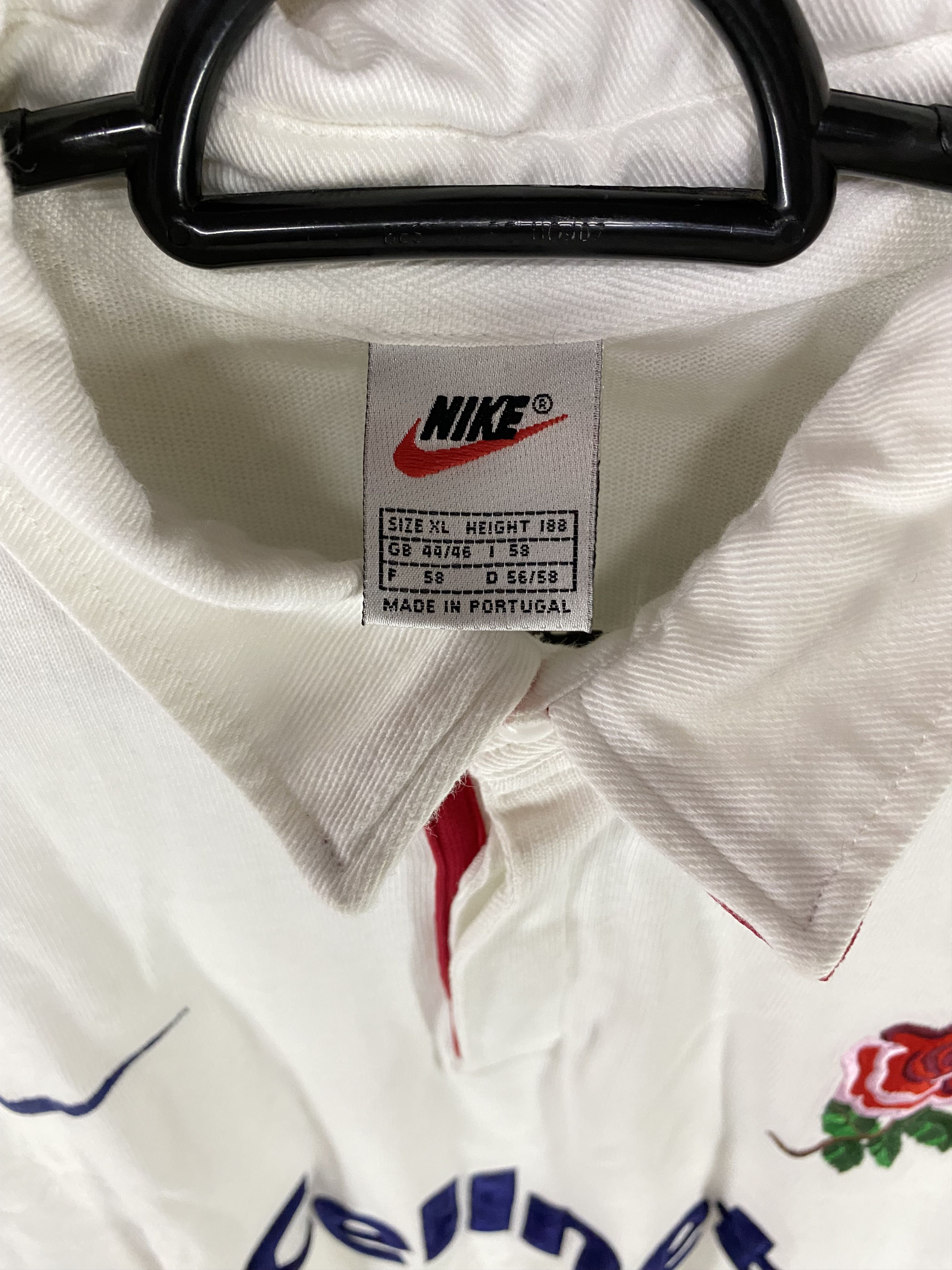 Nike × Vintage 90s England deadstock Celnett rugby jersey Size US XL / EU 56 / 4 - 8 Thumbnail