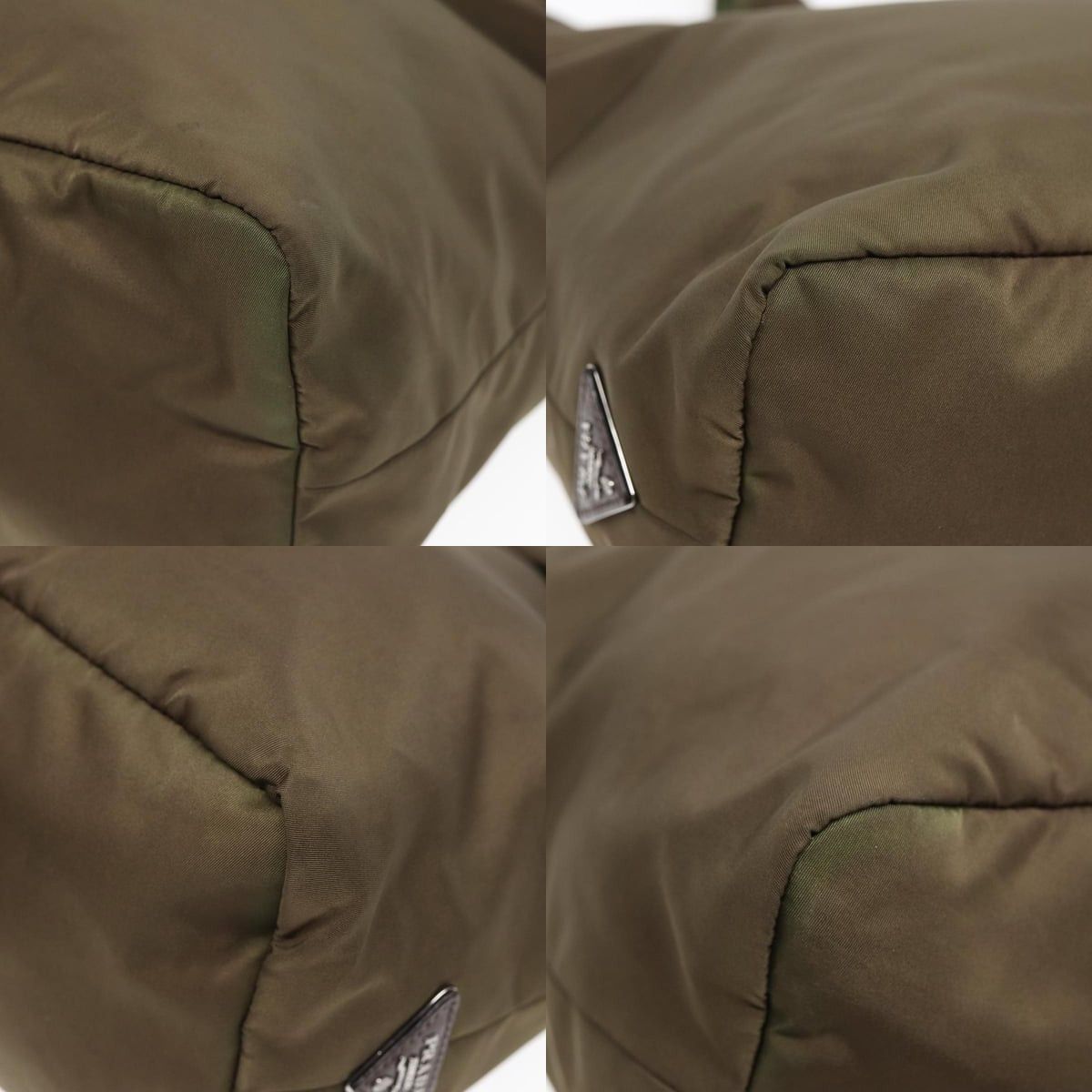 Prada PRADA Tote Bag Nylon Khaki Size ONE SIZE - 10 Thumbnail