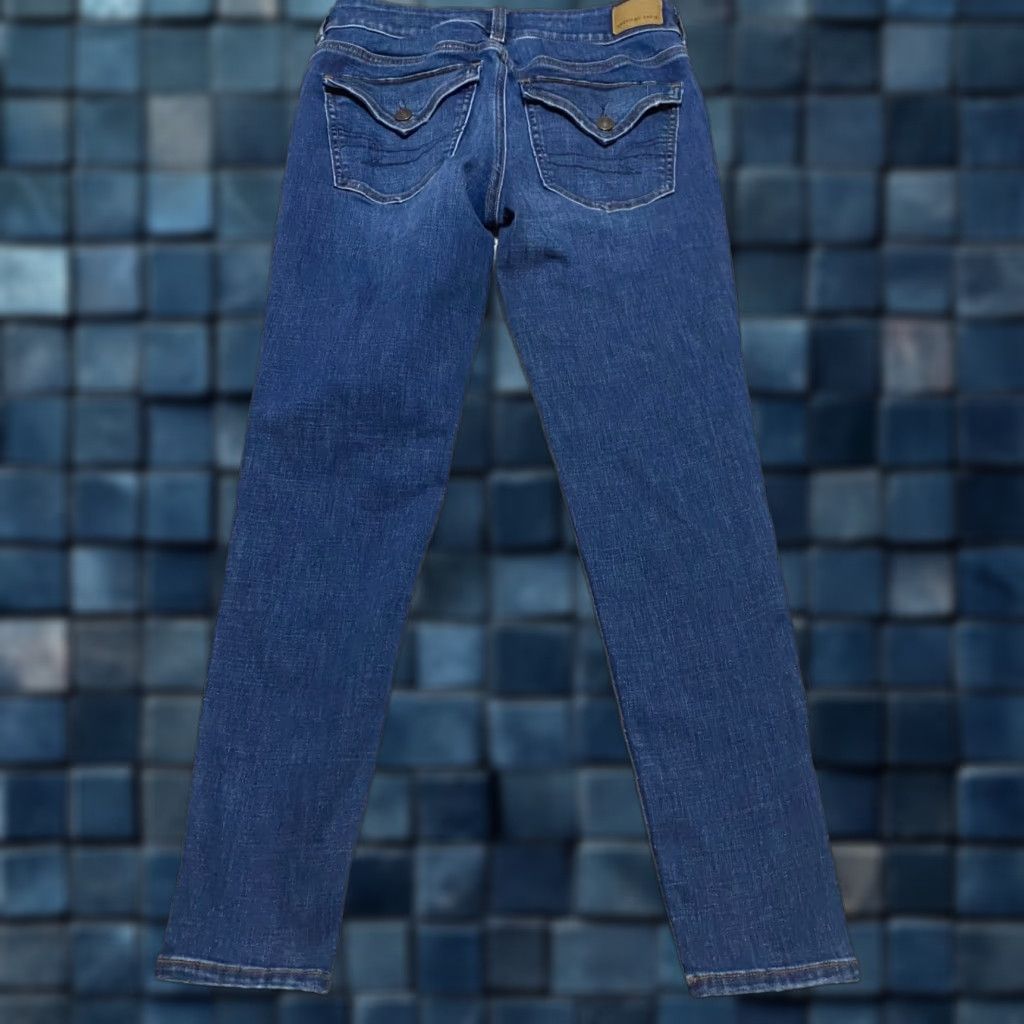 American Eagle Outfitters American Eagle Outfitters Jeans Womens 4P Blue Dark Wash Jegging Size 4P Denim Size 27" / US 4 / IT 40 - 1 Thumbnail