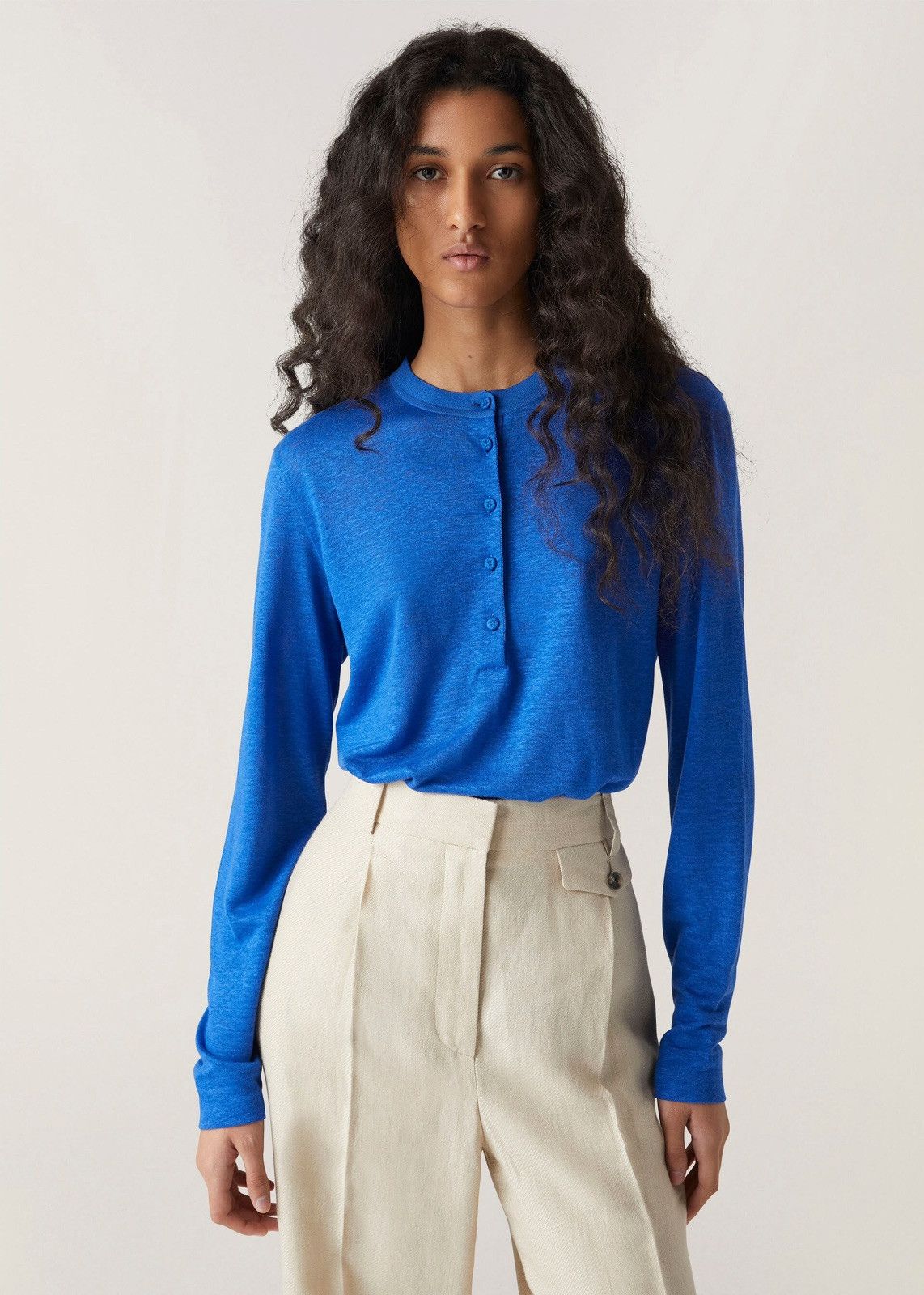 Loro Piana o1srvl11e0424 Sweater in Blue Size S / US 4 / IT 40 - 2 Thumbnail