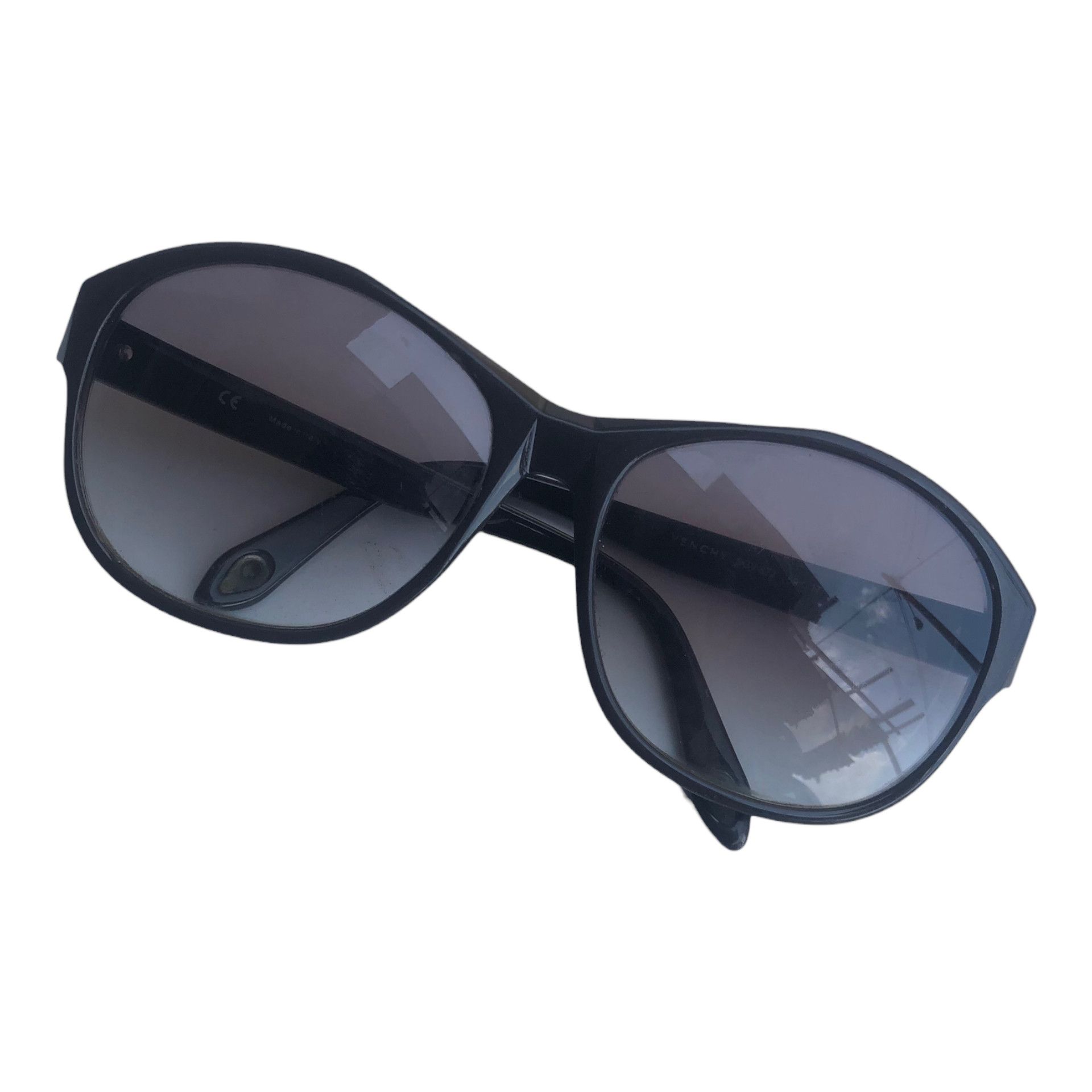 Givenchy 💯Nice GIVENCHY SGV 872 Black & Gold Logo Sunglasses Size ONE SIZE - 1 Thumbnail