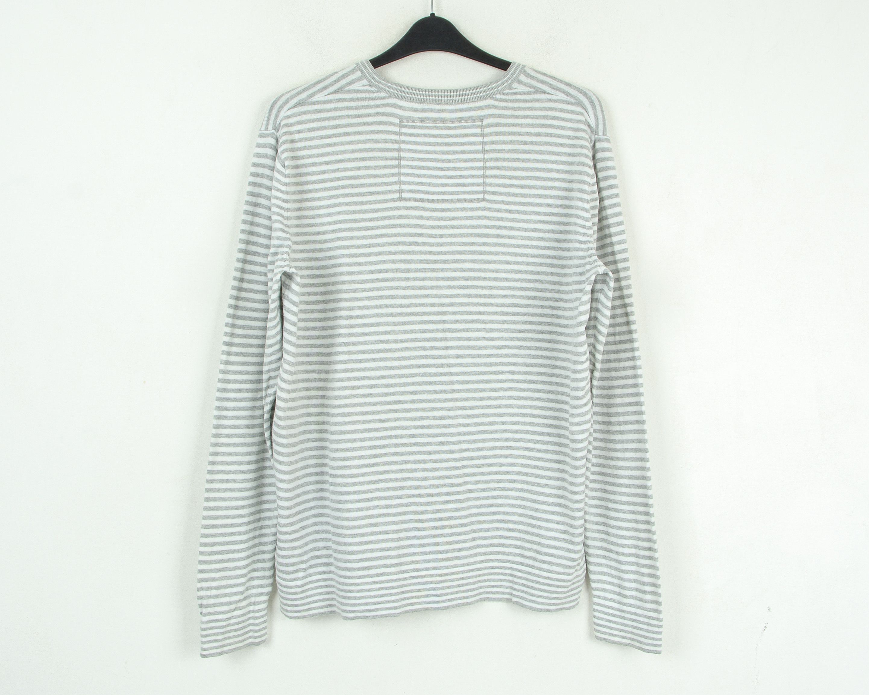 Peak Performance Jumper Nick VN 2XL Pullover Striped V-Neck Knitted Cotton Size US XXL / EU 58 / 5 - 4 Thumbnail