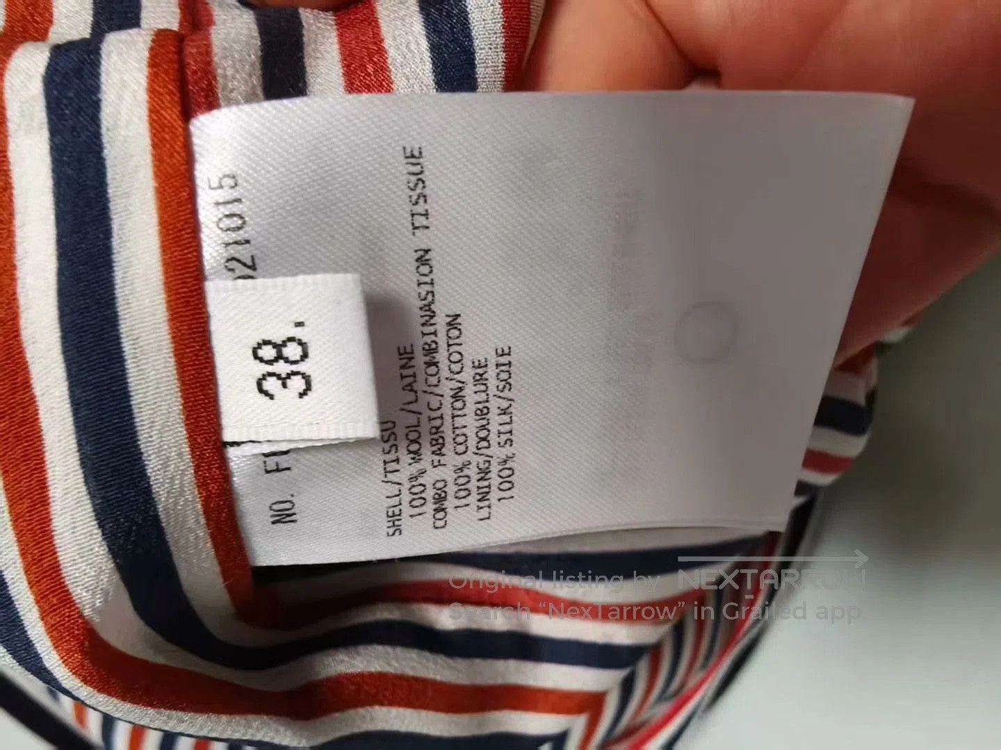 Tory Burch TB Women's Striped Dress. Size S / US 4 / IT 40 - 4 Thumbnail