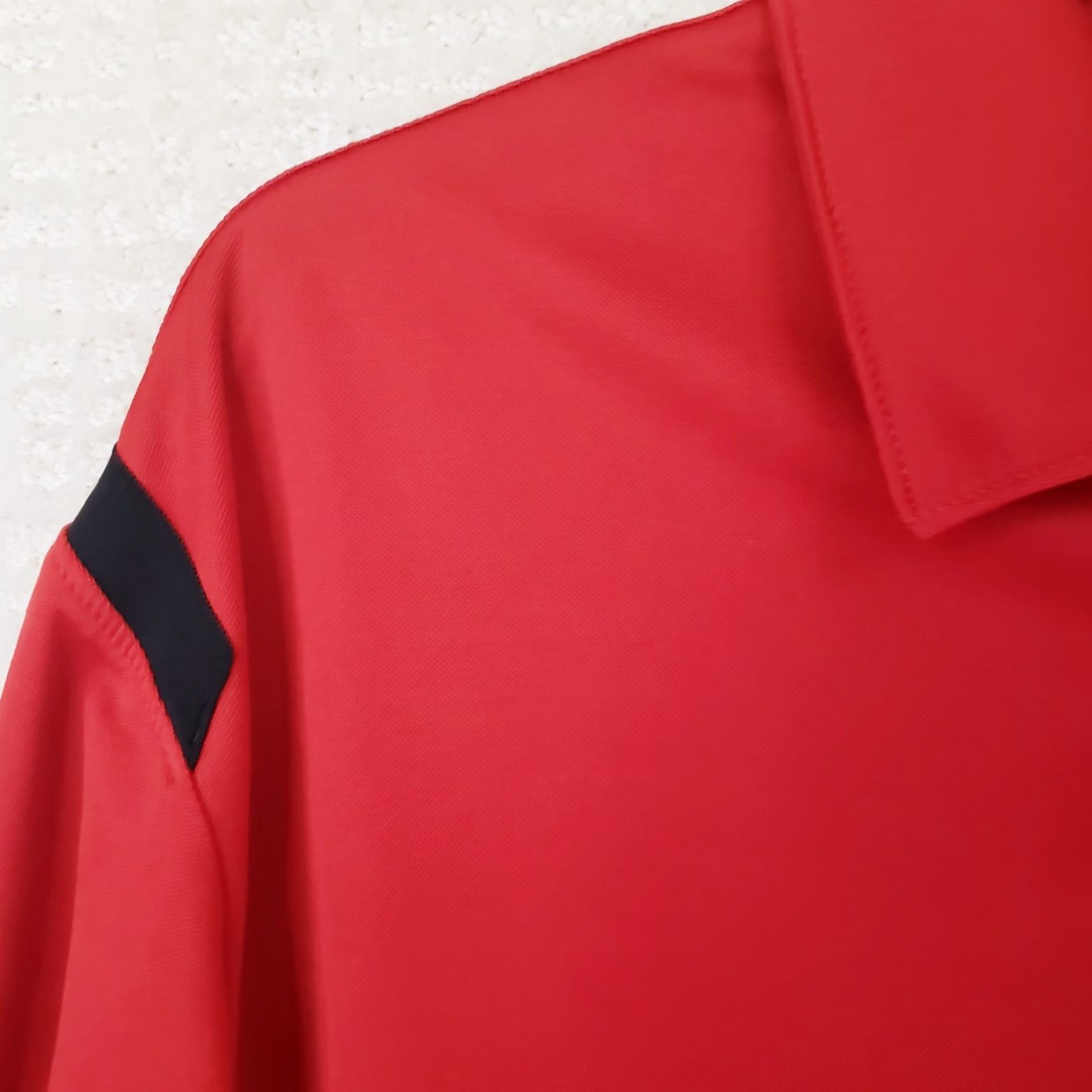 Nike Nike Golf Dri-Fit Polo Shirt Mens L Red Polyester Stretch Dragon Logo Short Sleeve Polo Shirt Golf Casual Size US L / EU 52-54 / 3 - 5 Thumbnail