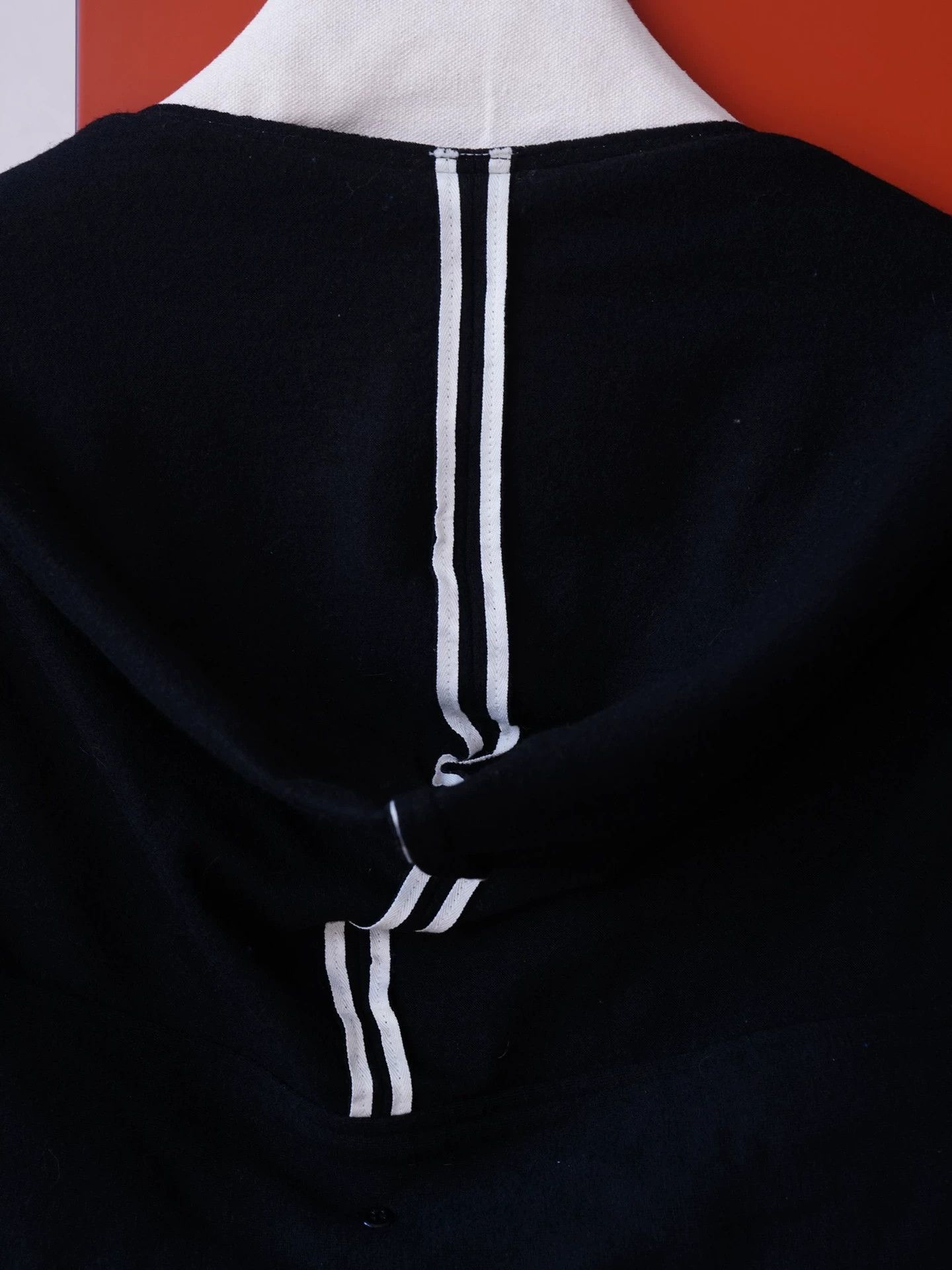 Yohji Yamamoto Yohji Yamamoto Y's Wide Light Wool Short Coat Free Size Size ONE SIZE - 3 Thumbnail