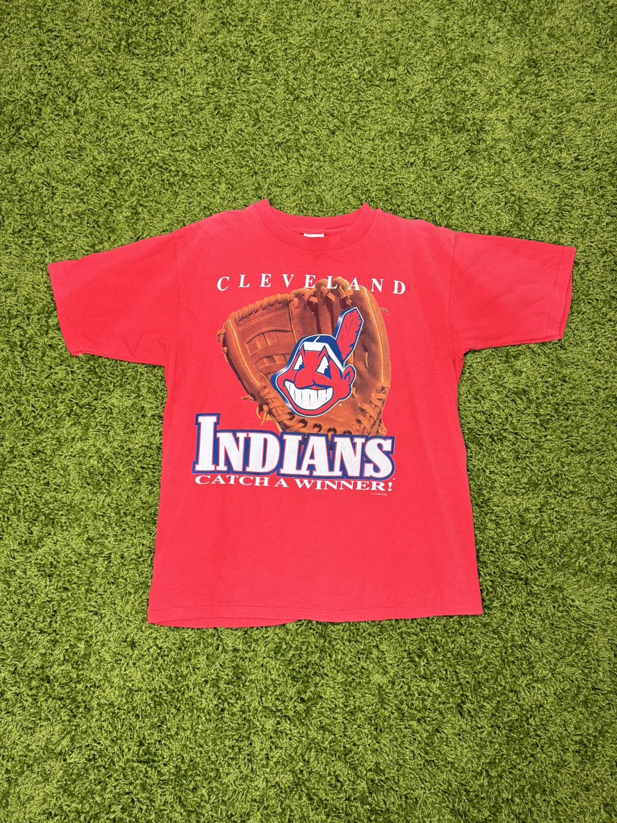 MLB × Vintage 1998 Cleveland Indians Tee Size US L / EU 52-54 / 3 - 1 Thumbnail