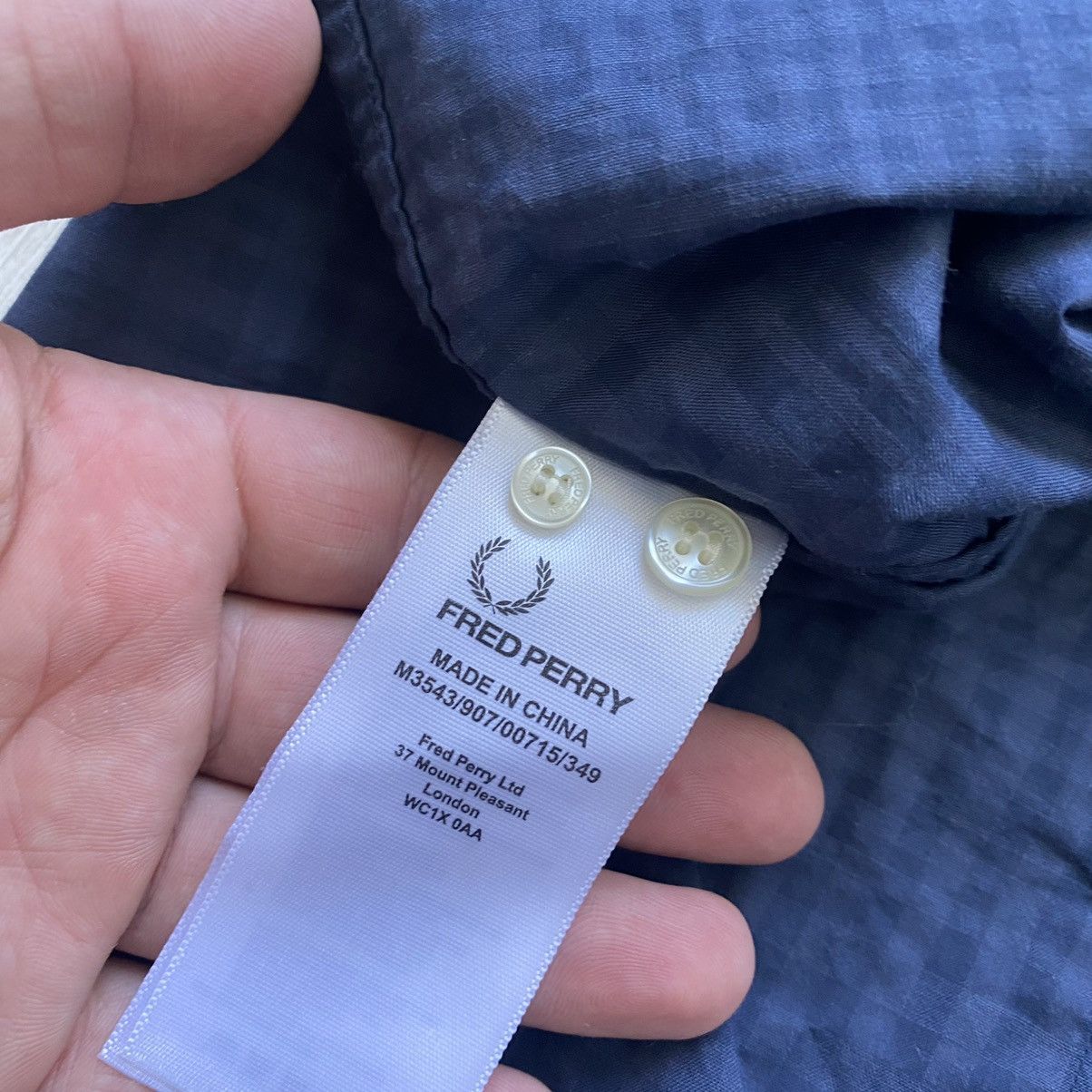 Fred Perry 👔 Fred Perry Flannel shirt Luxury button up oldmoney Size US M / EU 48-50 / 2 - 8 Thumbnail