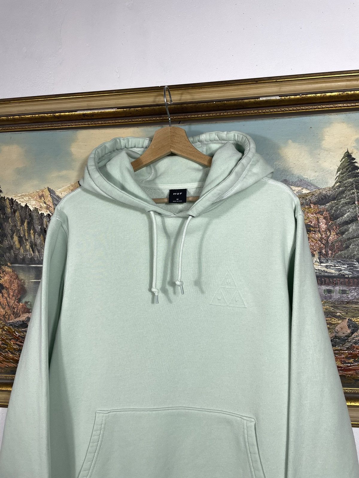 Huf × Vintage Huf Baggy Oversize Hoodie Sweatshirt Hiphop Swag Streetwear Size US M / EU 48-50 / 2 - 5 Thumbnail