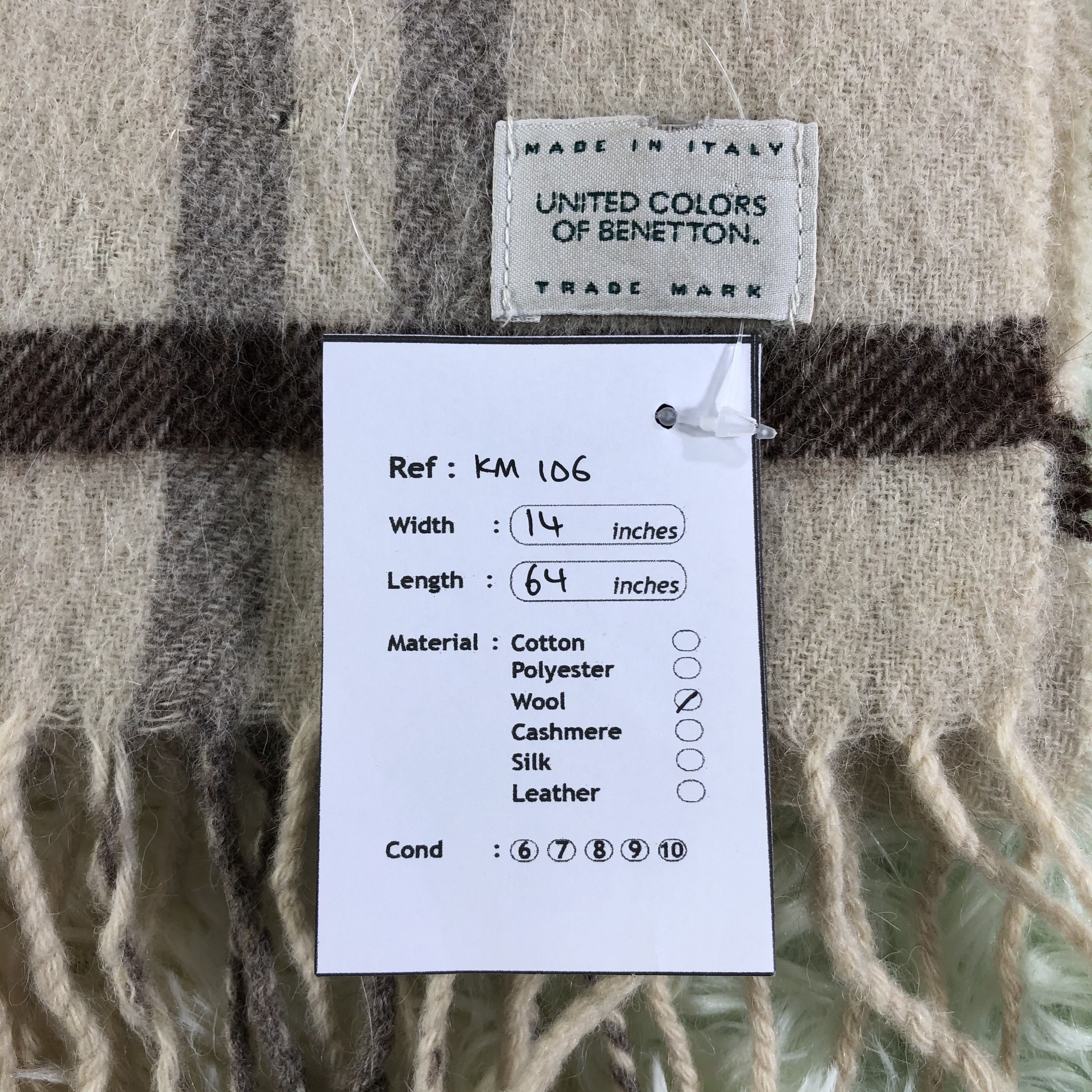 United Colors Of Benetton United Colors Of Benetton Scarf / Muffler / Neckwear - KM106 Size ONE SIZE - 9 Thumbnail