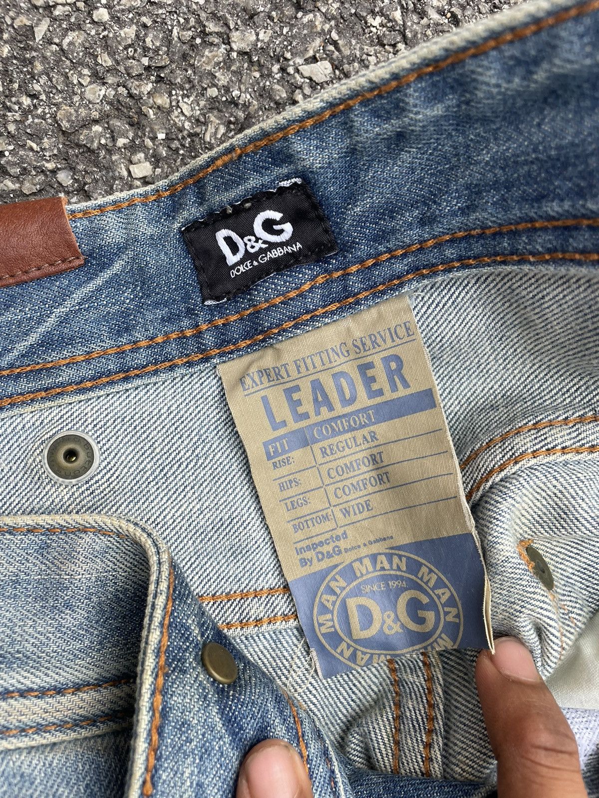 Dolce & Gabbana D&G Distressed Denim Size US 28 / EU 44 - 6 Thumbnail