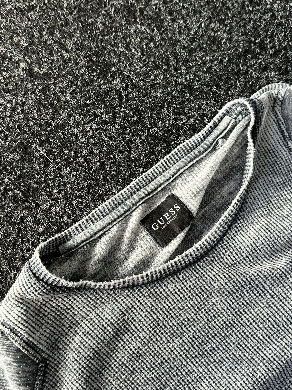 Guess 🚨Vintage GUESS CRAZY Big Logo Faded GRAY Y2K Opium RARE Size US L / EU 52-54 / 3 - 5 Thumbnail