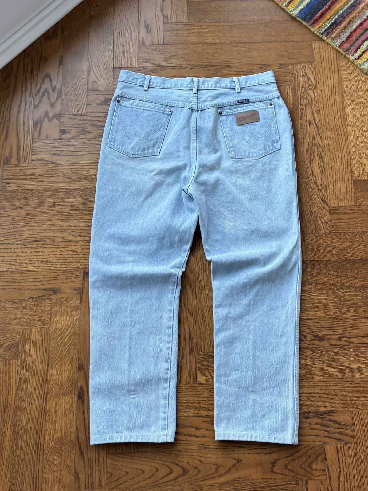 Vintage × Wrangler Vintage Wrangler Blue Bell Jeans 1970s 1960s 1980s Denim 36 Size US 33 - 1 Thumbnail
