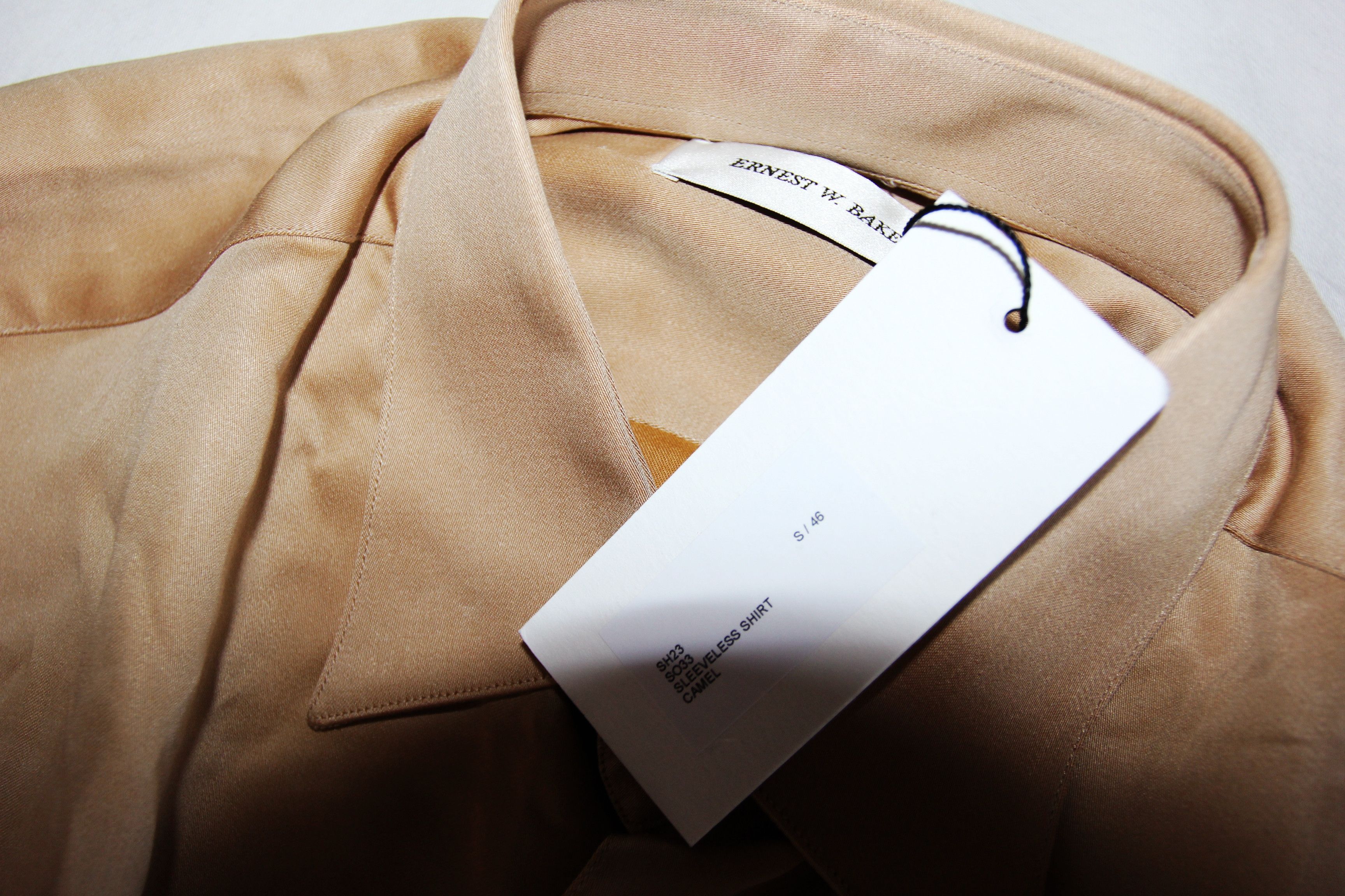 Ernest W. Baker BNWT SS23 ERNEST W. BAKER SLEEVELESS SHIRT 46 Size US S / EU 44-46 / 1 - 8 Thumbnail