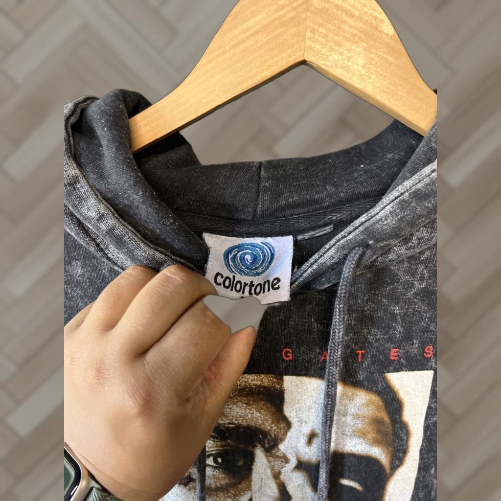 Vintage VINTAGE Kevin Gates "IM HIM" Pullover Hoodie Cotton Knit Gray M Mens Hooded Sweatshirt 2019 Concert BWA Logo Size US M / EU 48-50 / 2 - 1 Thumbnail