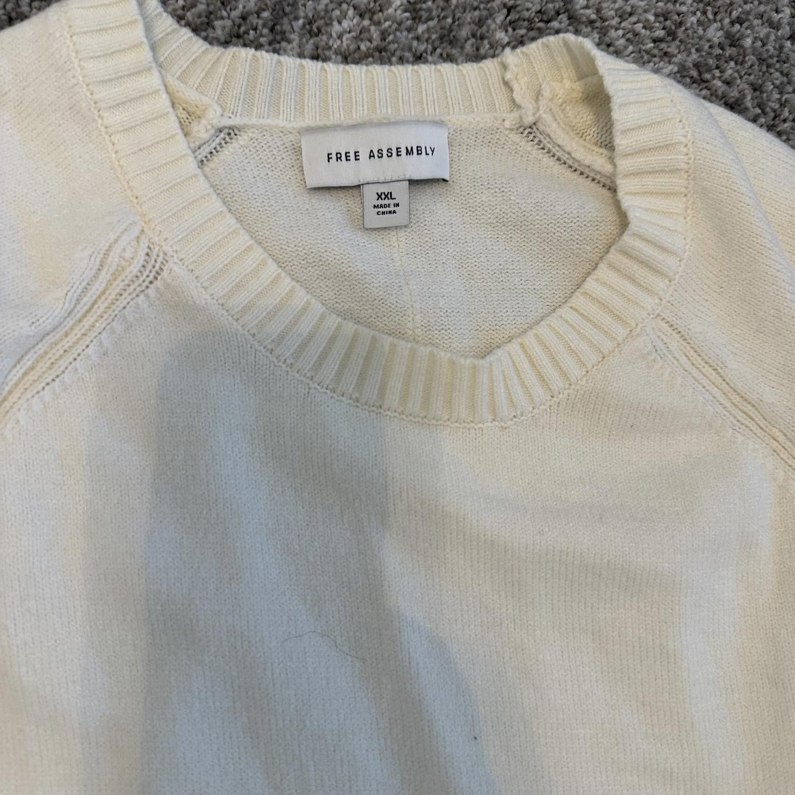 Designer Free Assembly Cozy Knit Sweater & Jogger Set xxl Size 42" / US 20 - 4 Thumbnail