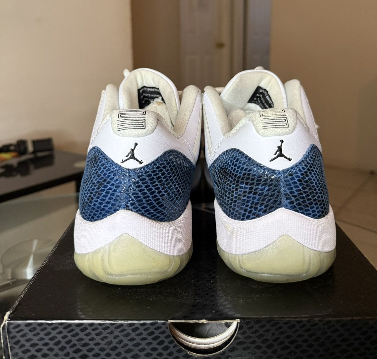 Jordan Brand Retro 11 Snakeskin/Blue Size US 10.5 / EU 43-44 - 6 Thumbnail