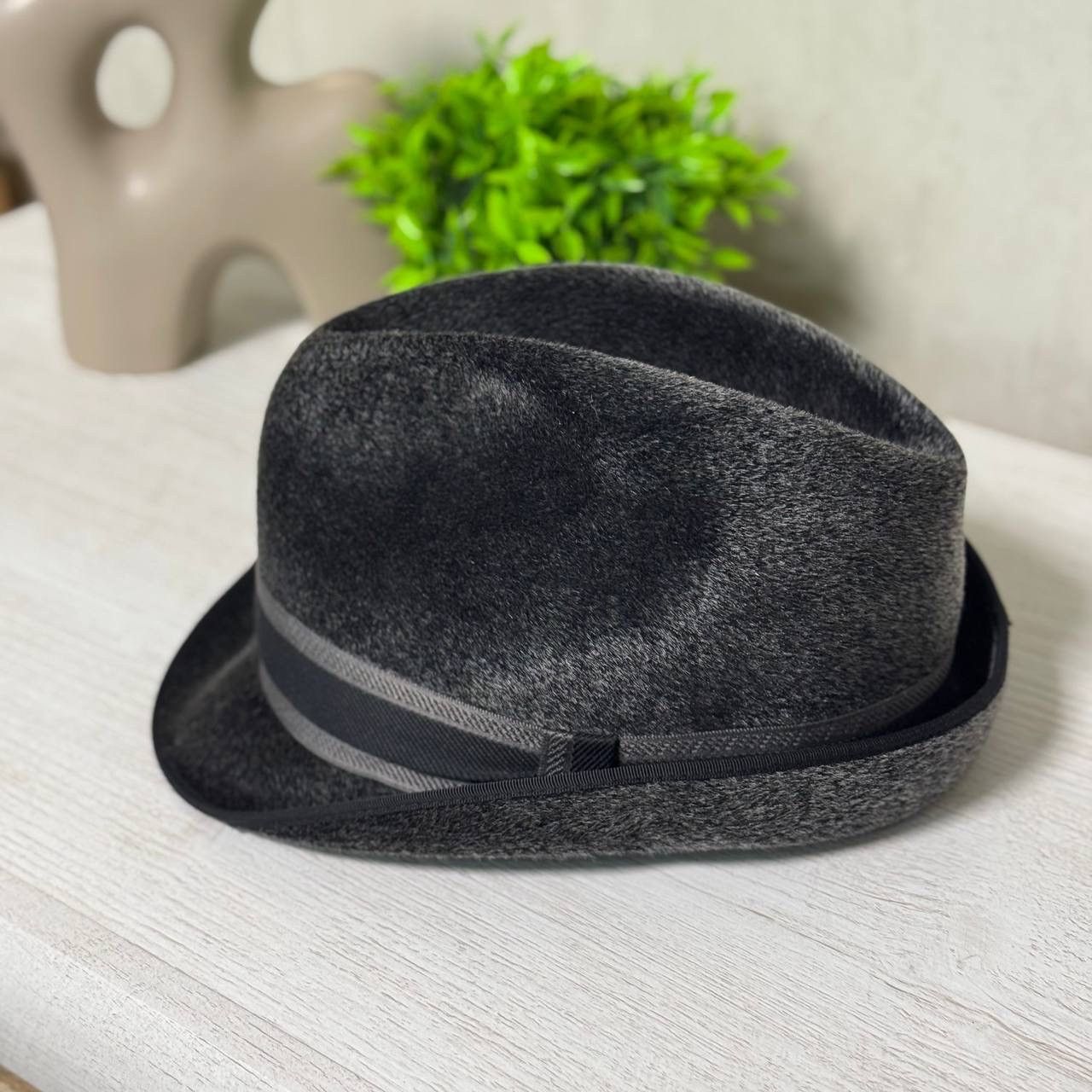 If Six Was Nine Luxury Felt Hat Kempten Y2K Old Money 00s Size ONE SIZE - 3 Thumbnail