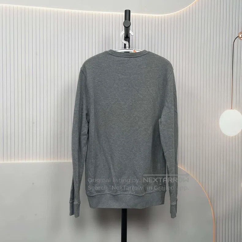 Hermes Hermes Gray Crewneck Sweatshirt Size L / US 10 / IT 46 - 2 Thumbnail
