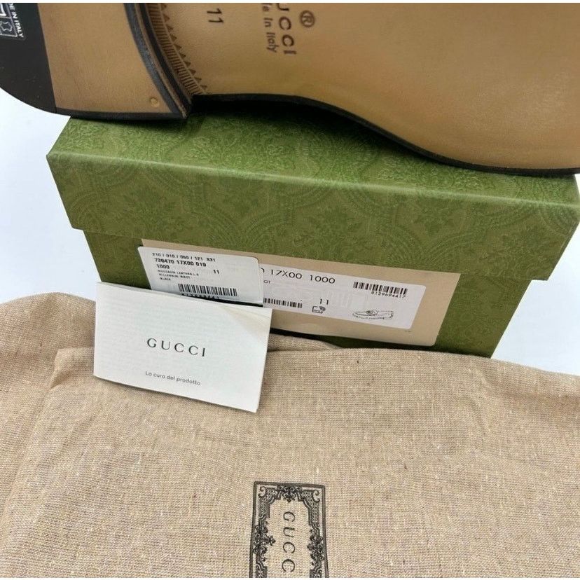 Gucci Gucci interlocking GG Leather loafers size 11 made in Italy Size US 11.5 / EU 44-45 - 13 Thumbnail