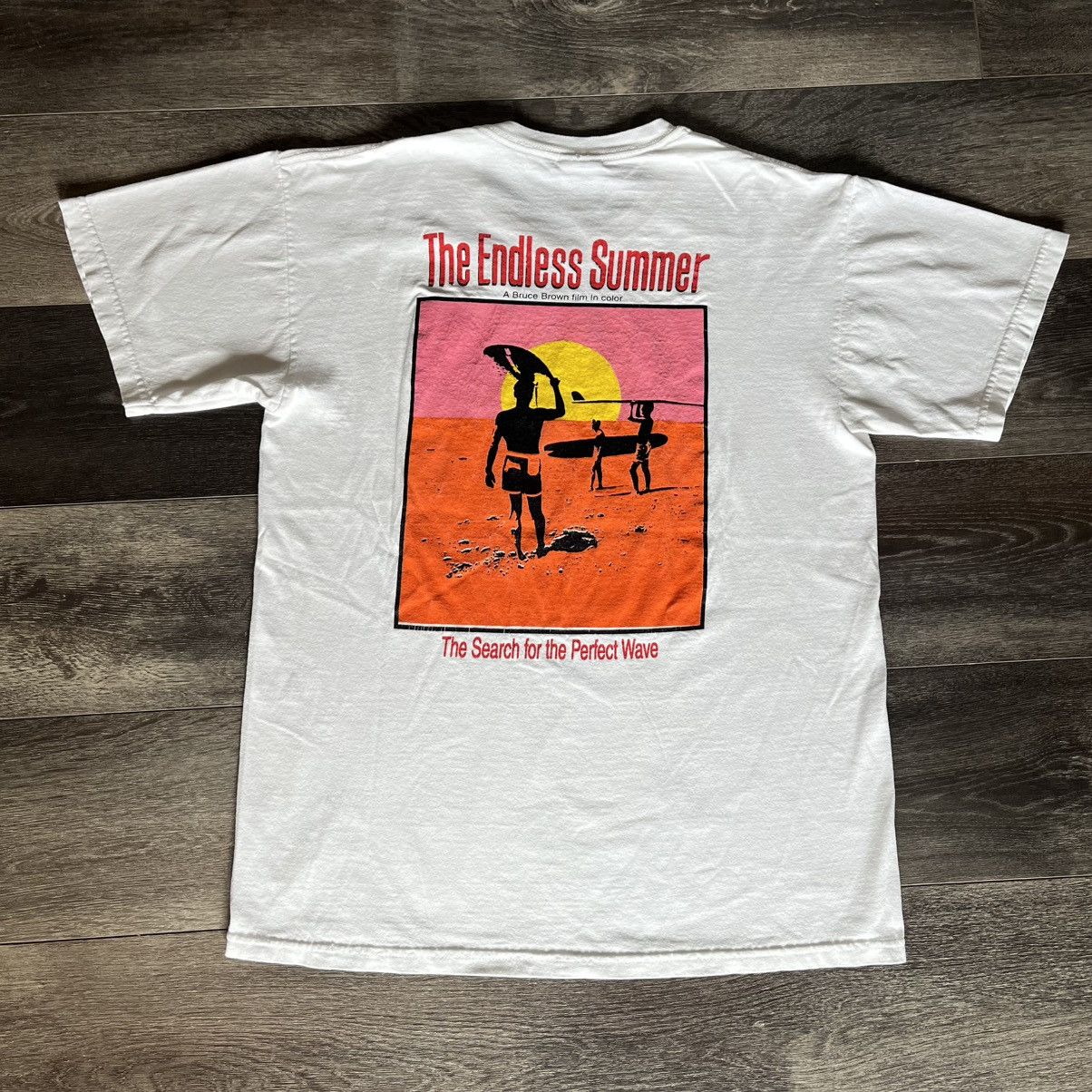 Vintage Vintage The Endless Summer Surf Shop Movie Graphic T Shirt Size US M / EU 48-50 / 2 - 1 Thumbnail