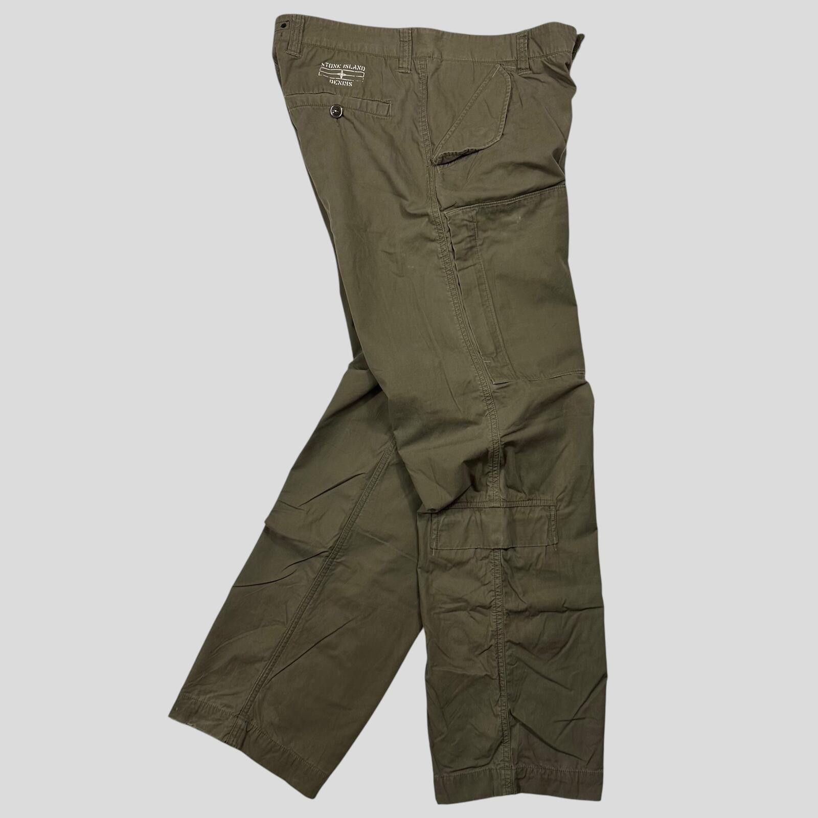 Stone Island Stone Island AW08 Denims Multipocket Baggy Cargo Trousers L Size US 34 / EU 50 - 1 Thumbnail