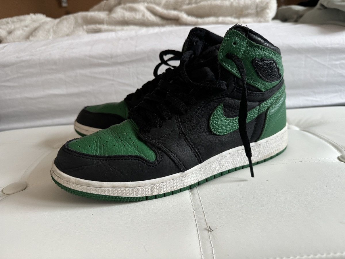 Jordan Brand × Nike Jordan 1 Pine Greens Size US 7 / IT 37 - 6 Thumbnail