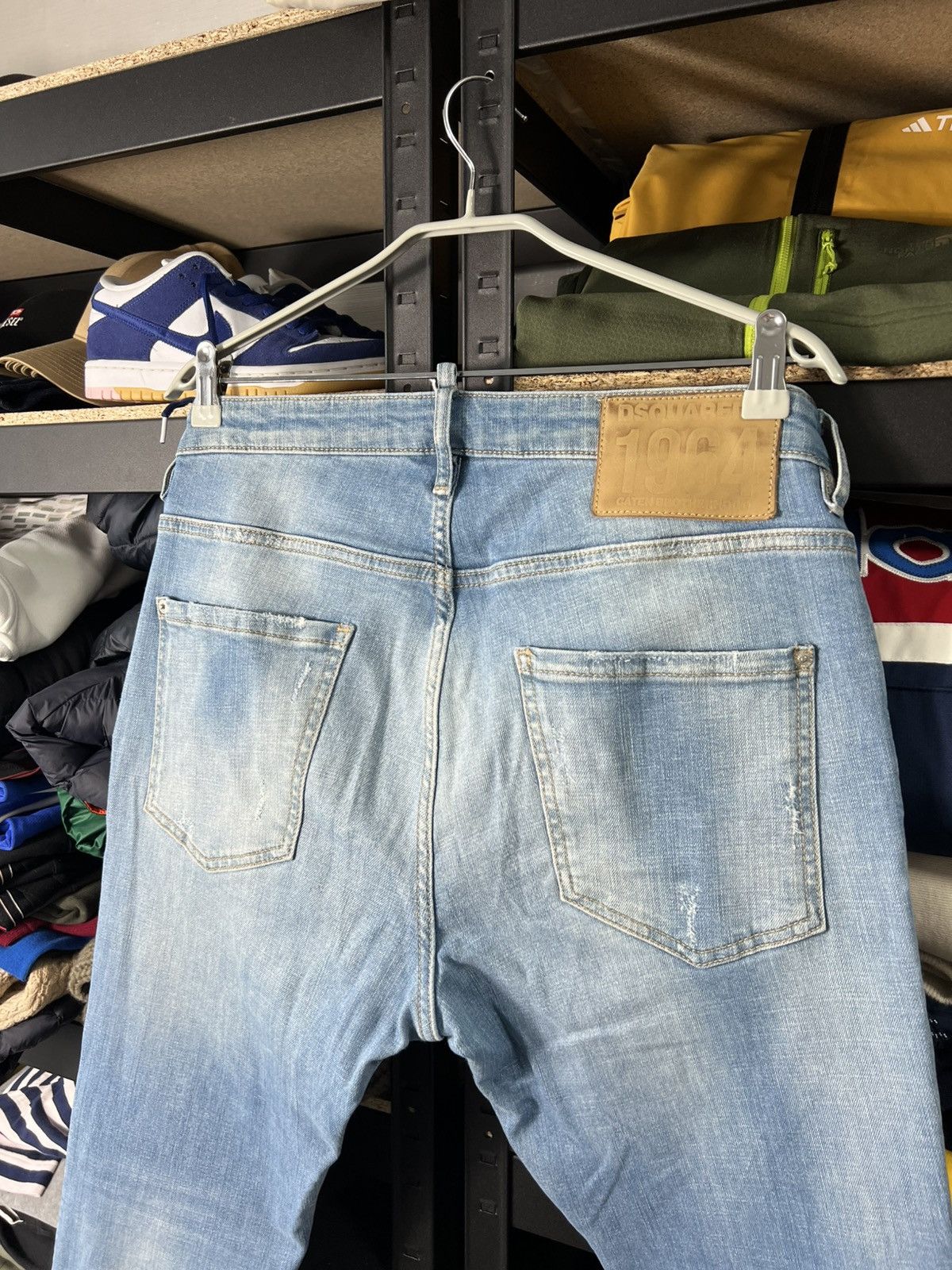 Dsquared2 Dsquared2 Light Wash Distressed Jeans Size 52 Slim Fit Italy Size US 36 / EU 52 - 12 Thumbnail