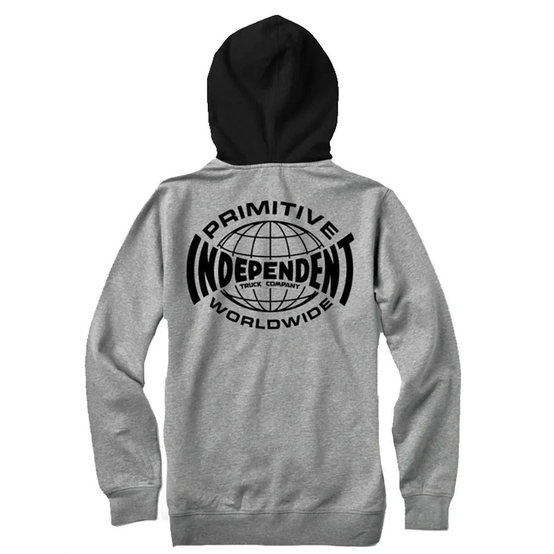Primitive X Independent Skate Truck Global Two Tone Hoodie